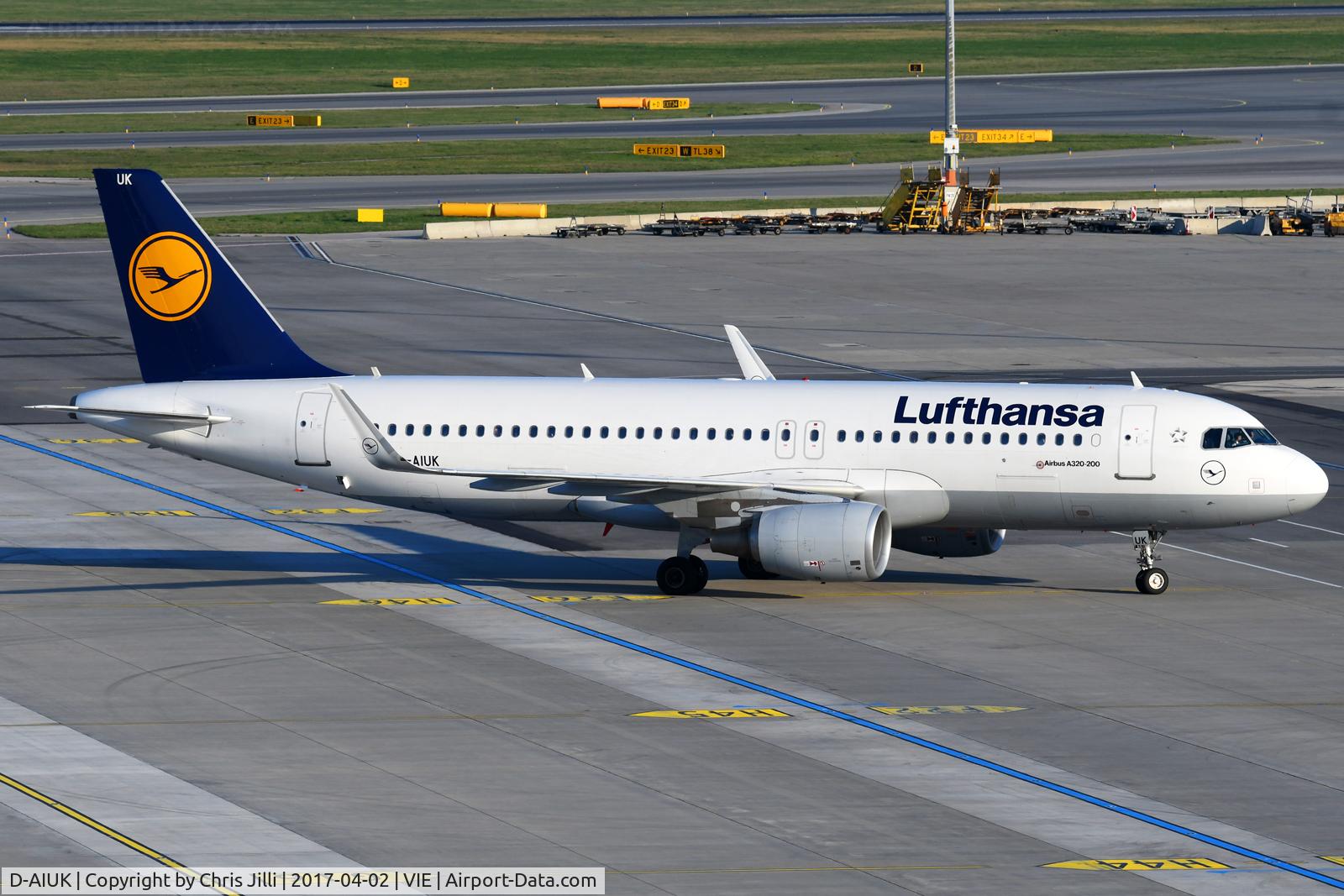 D-AIUK, 2015 Airbus A320-214 C/N 6423, Lufthansa