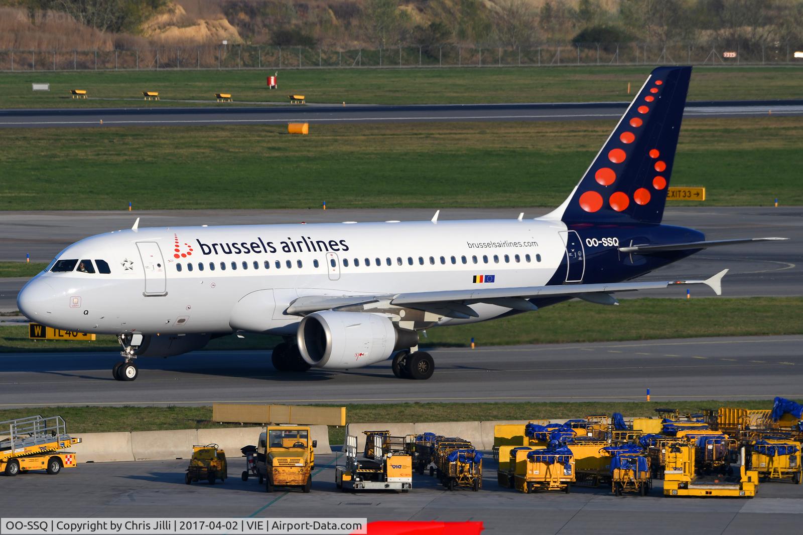 OO-SSQ, 2009 Airbus A319-112 C/N 3790, Brussels Airlines