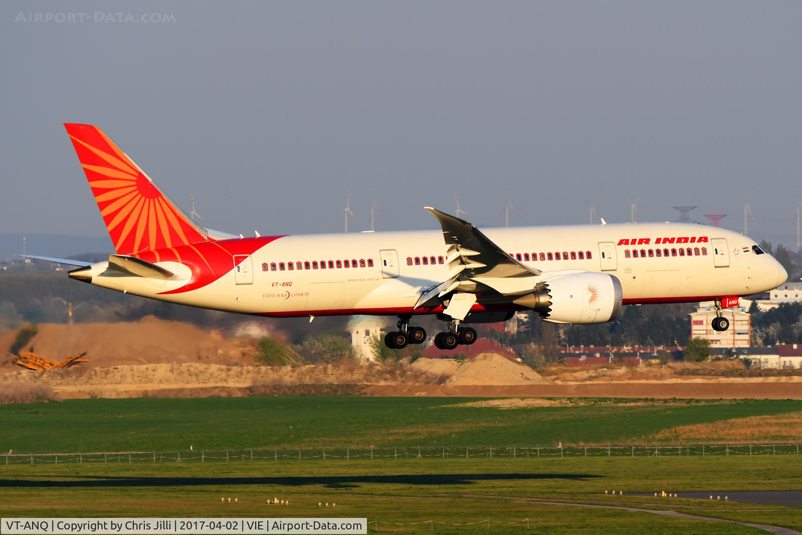 VT-ANQ, 2014 Boeing 787-8 Dreamliner C/N 36288, Air India