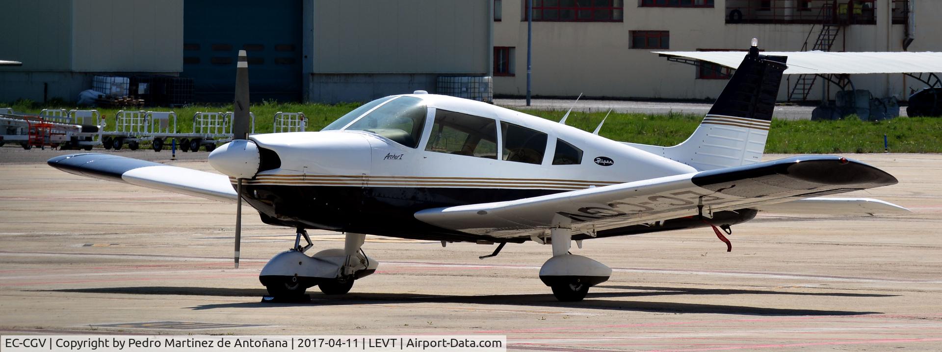 EC-CGV, 1973 Piper PA-28-180 Cherokee Archer C/N 28-7305583, Foronda - Vitoria-Gasteiz - España