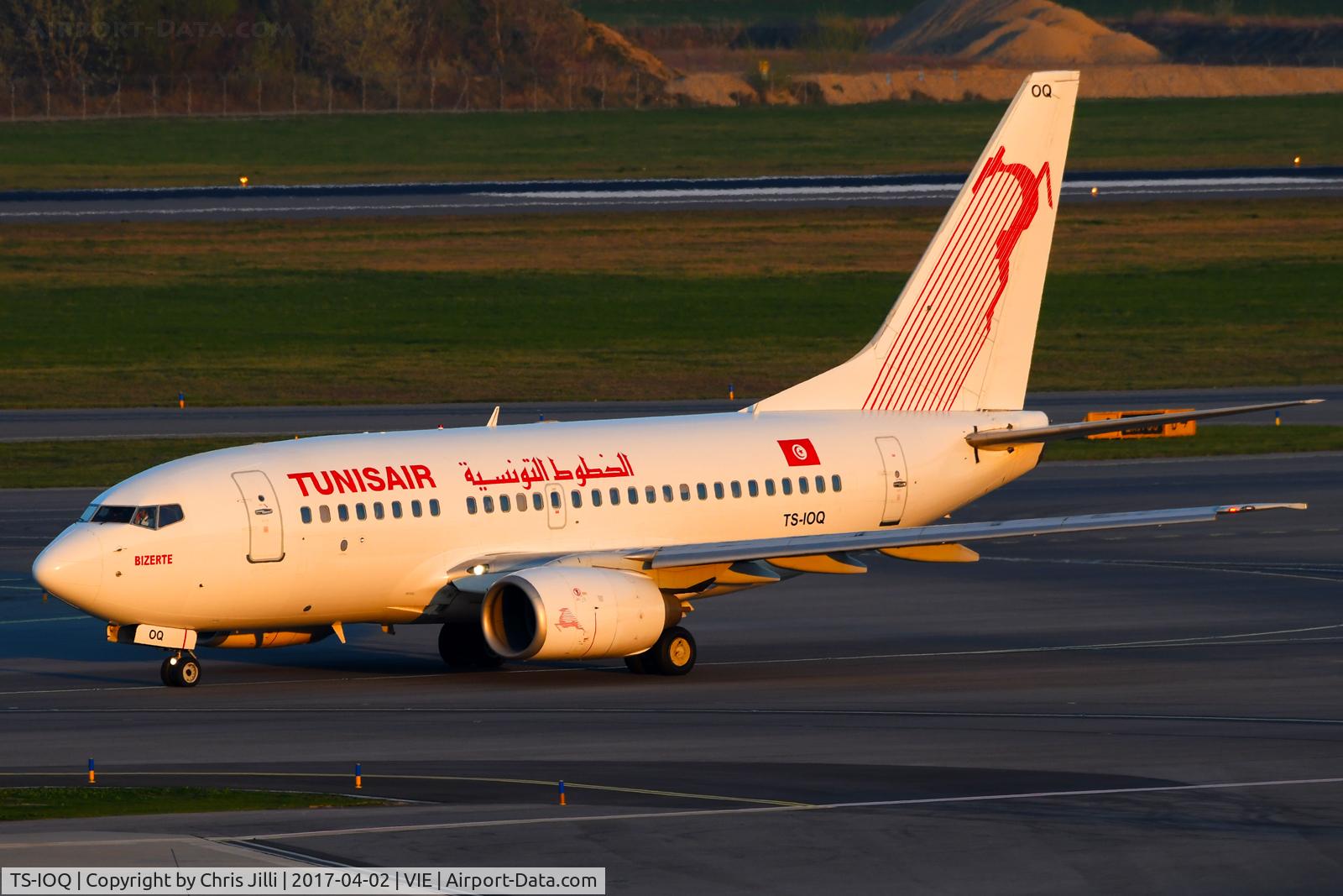 TS-IOQ, 2000 Boeing 737-6H3 C/N 29501, Tunisair