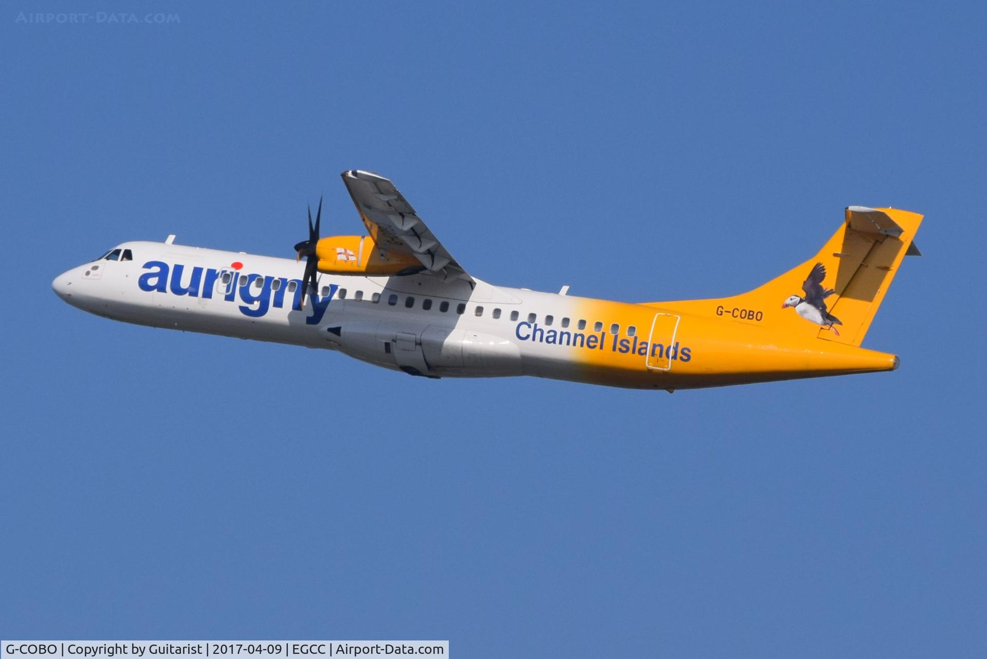 G-COBO, 2008 ATR 72-212A C/N 852, At Manchester