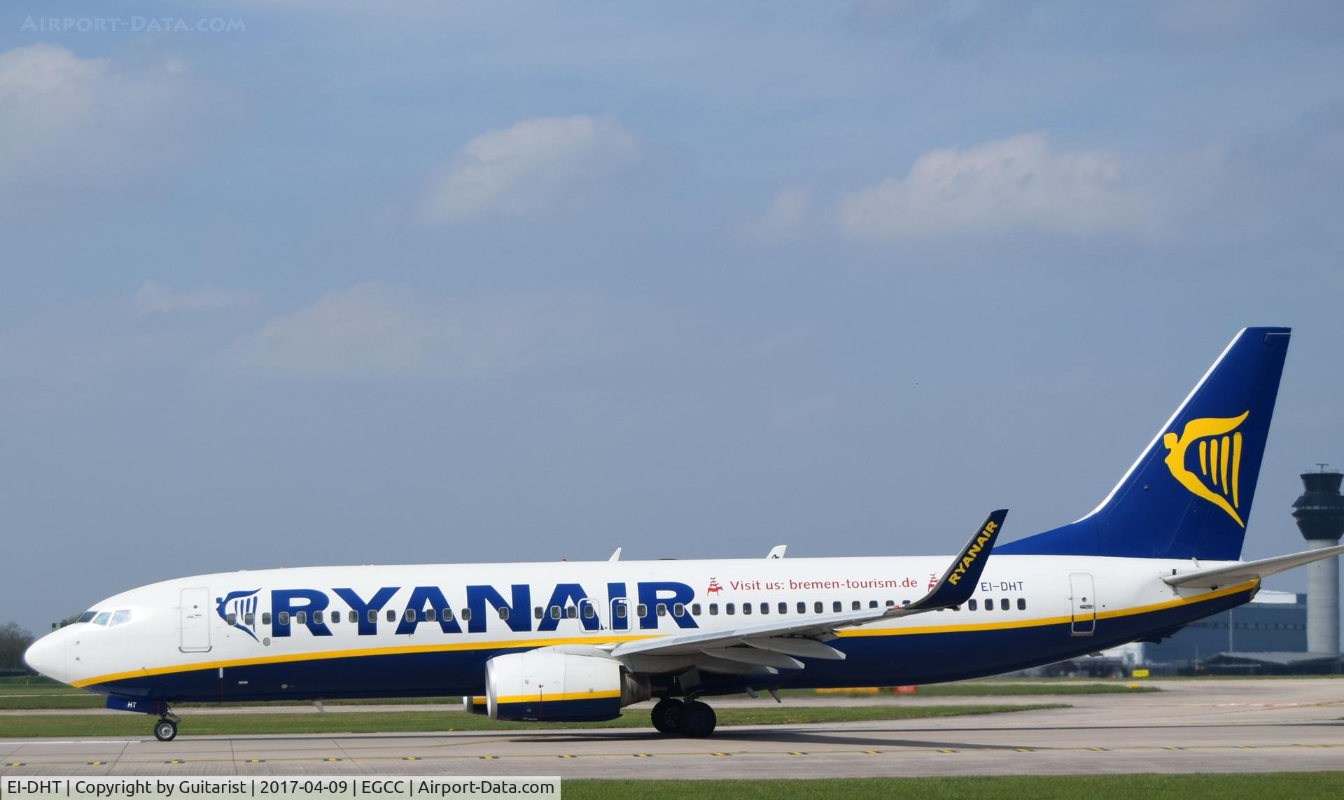 EI-DHT, 2005 Boeing 737-8AS C/N 33581, At Manchester