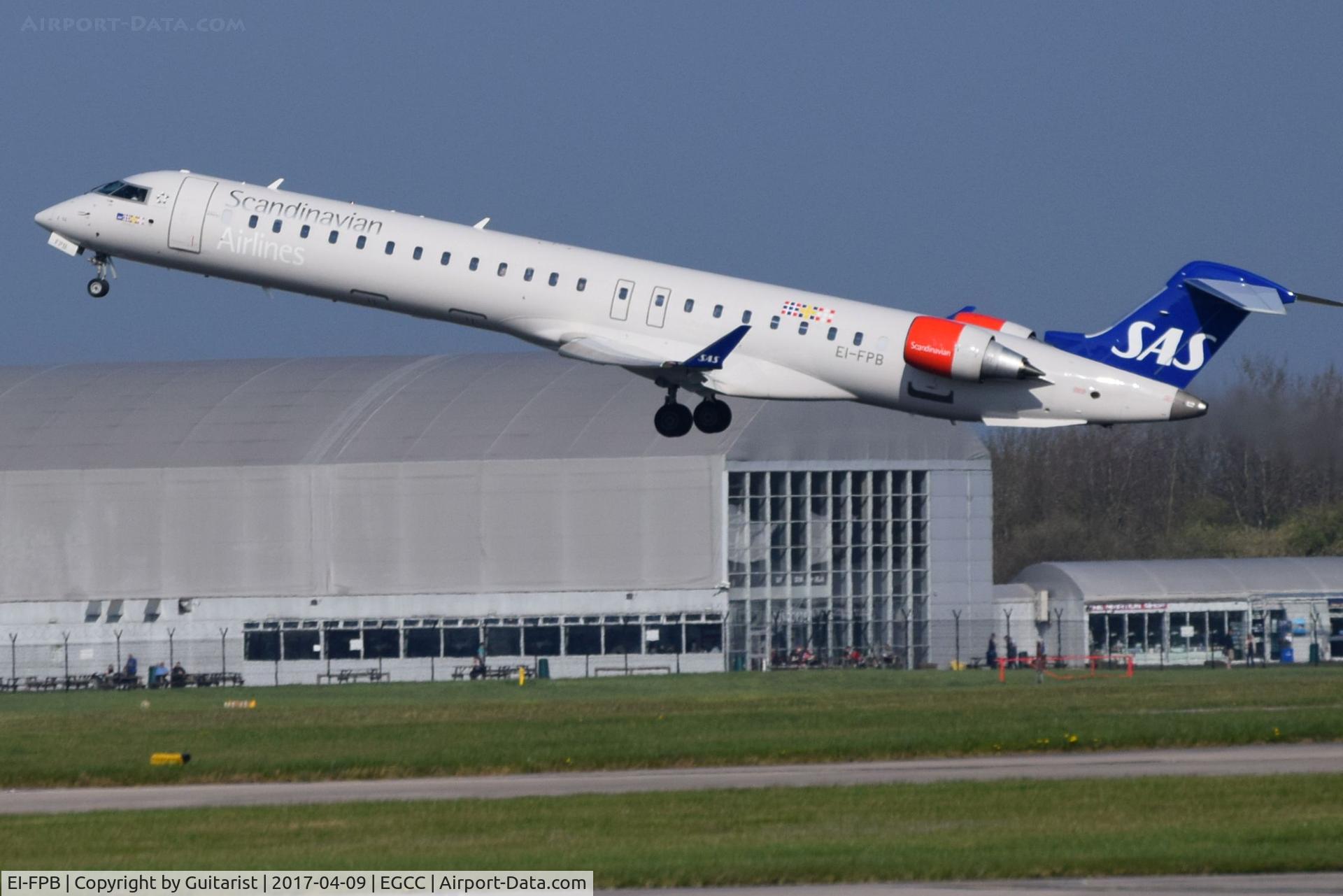 EI-FPB, 2016 Bombardier CRJ-900LR (CL-600-2D24) C/N 15399, At Manchester