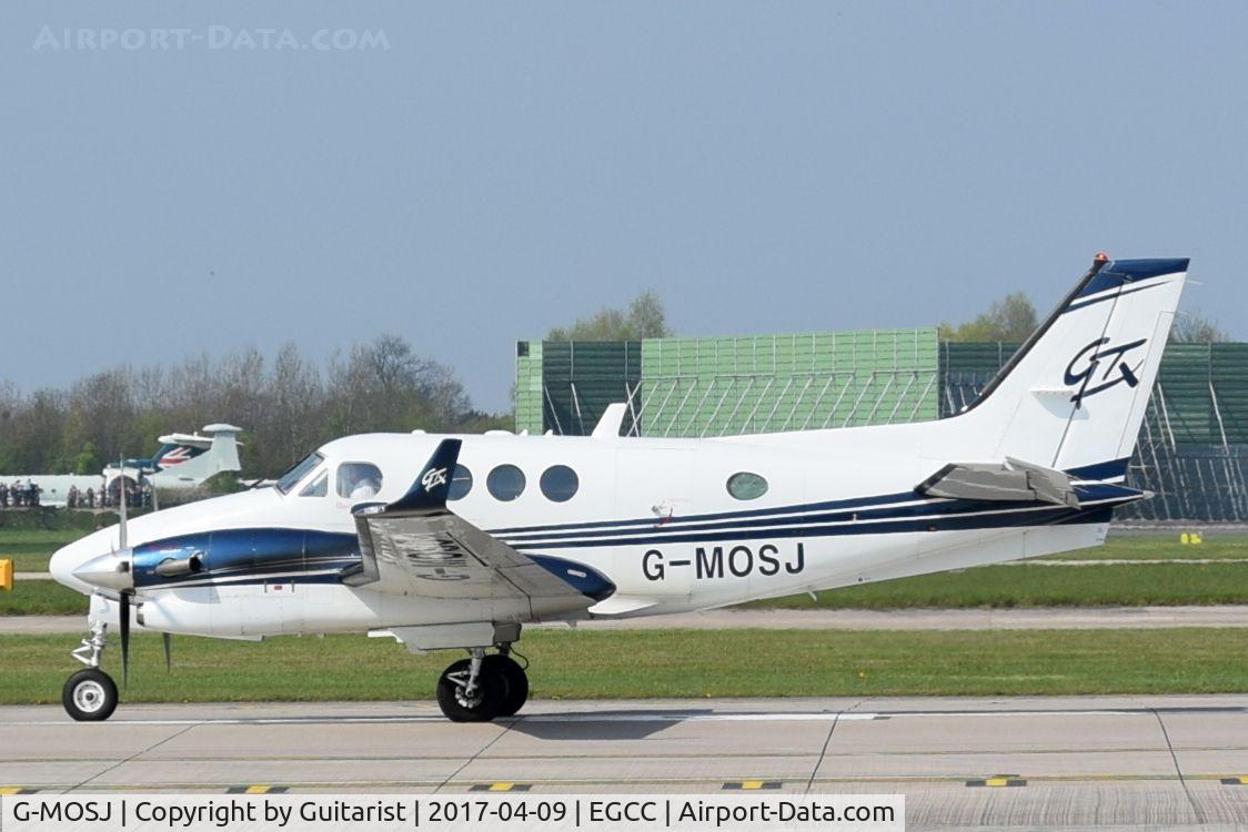 G-MOSJ, 2010 Hawker Beechcraft C90GTI King Air C/N LJ-1984, At Manchester