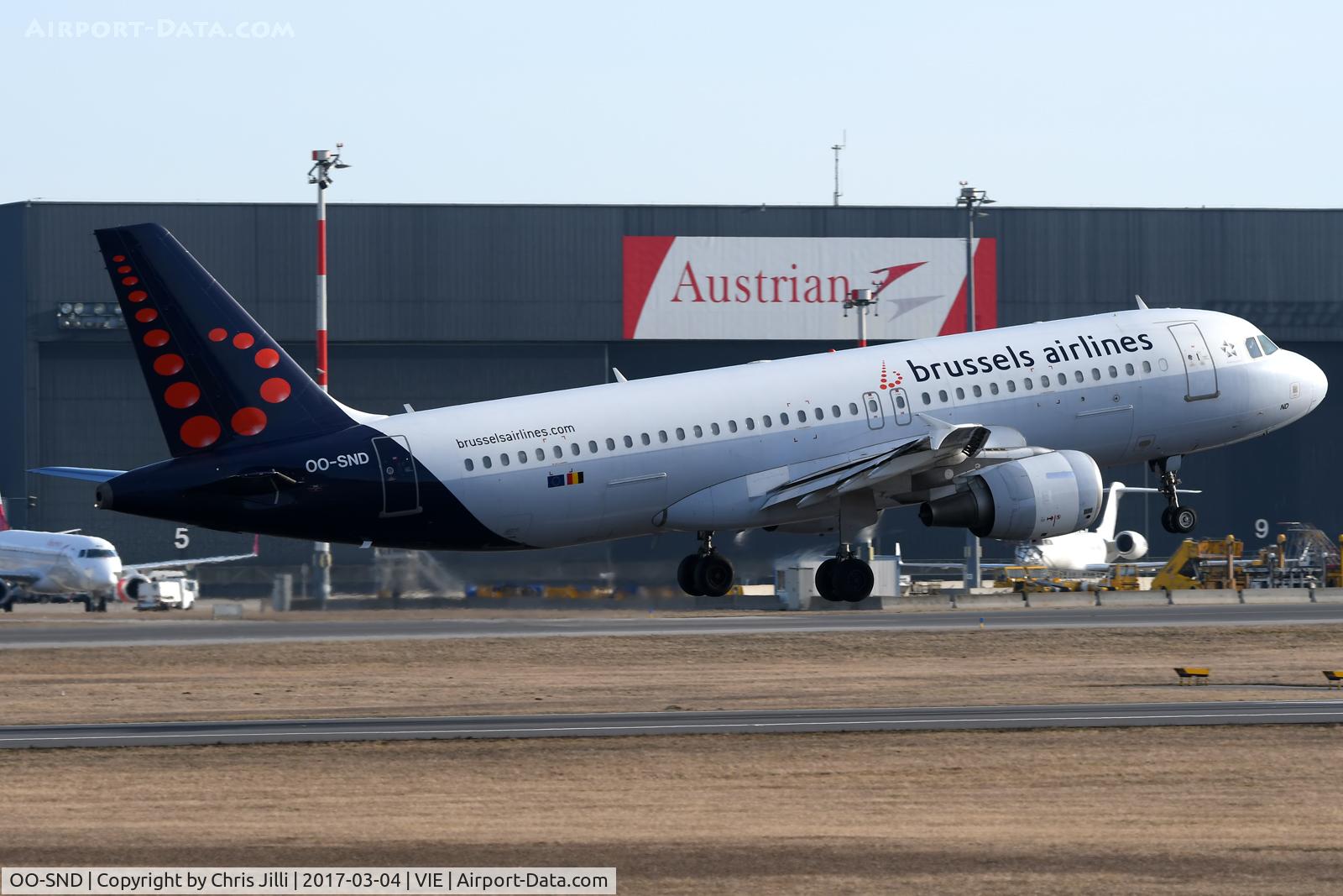OO-SND, 2002 Airbus A320-214 C/N 1838, Brussels Airlines