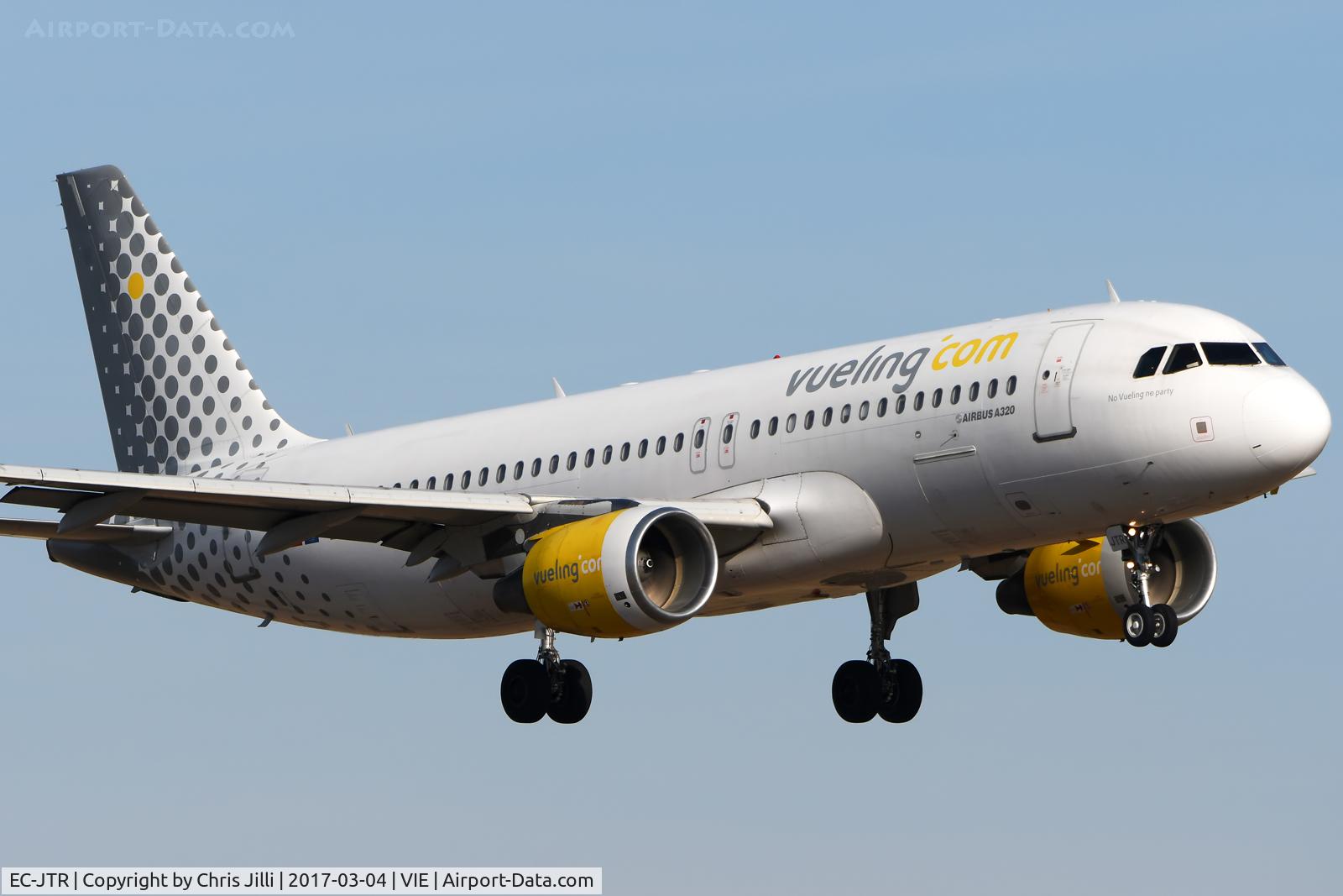 EC-JTR, 2006 Airbus A320-214 C/N 2798, Vueling