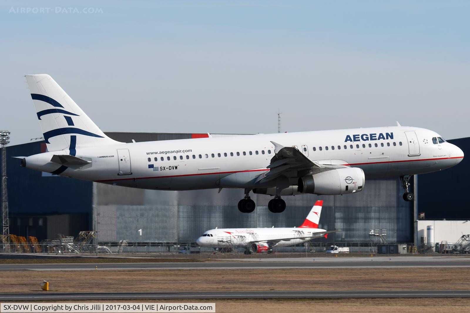 SX-DVW, 2009 Airbus A320-232 C/N 3785, Aegean