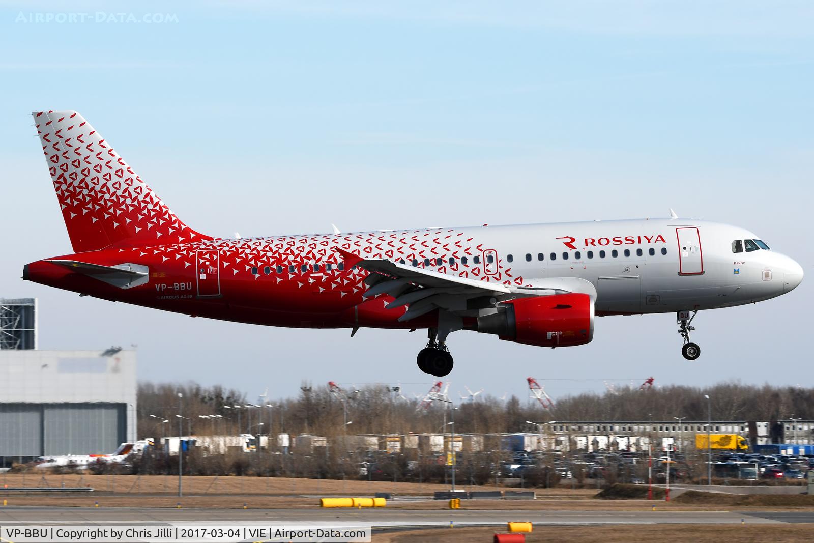 VP-BBU, 2001 Airbus A319-112 C/N 1630, Rossiya