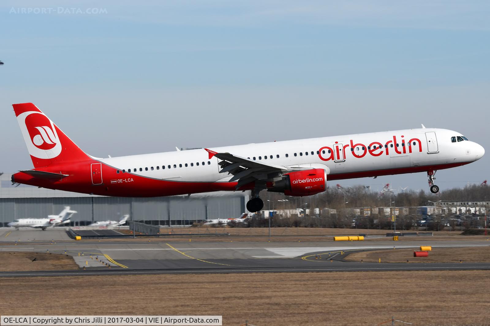 OE-LCA, 2008 Airbus A321-211 C/N 3708, Air Berlin (NIKI)