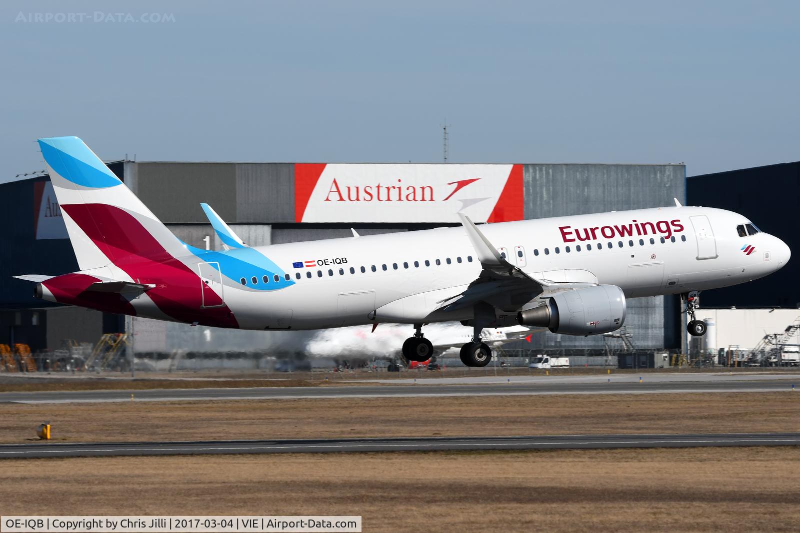 OE-IQB, 2016 Airbus A320-214 C/N 7012, Eurowings