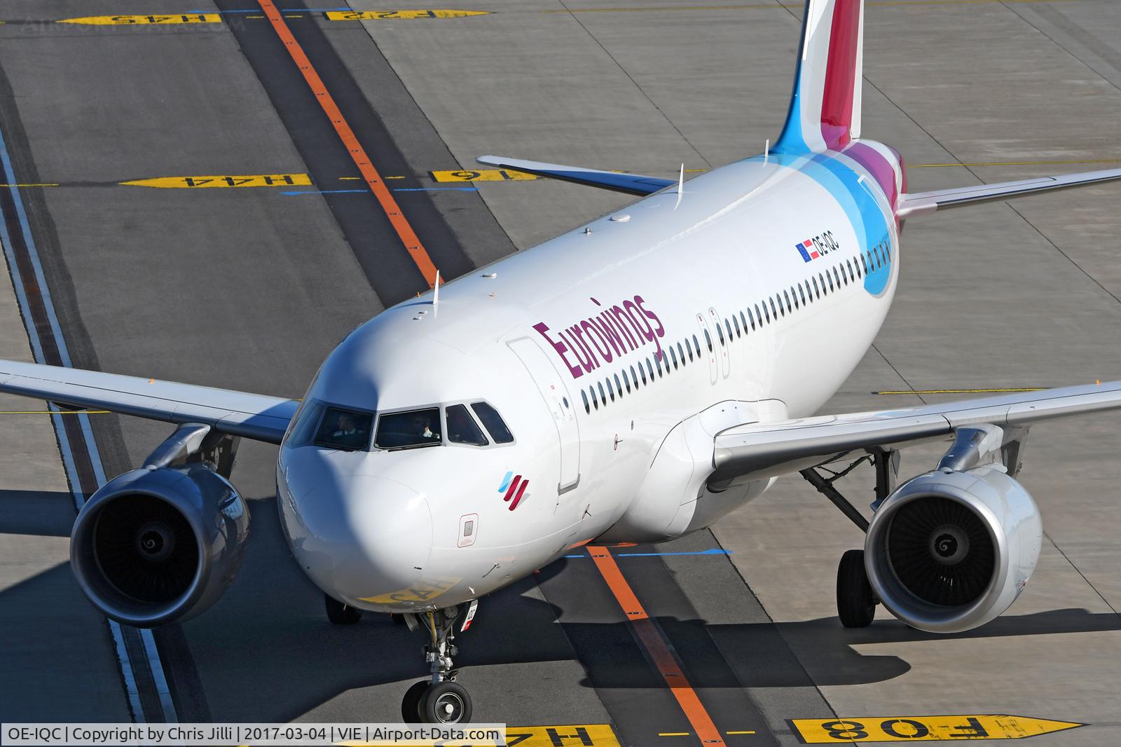 OE-IQC, 2016 Airbus A320-214 C/N 7019, Eurowings