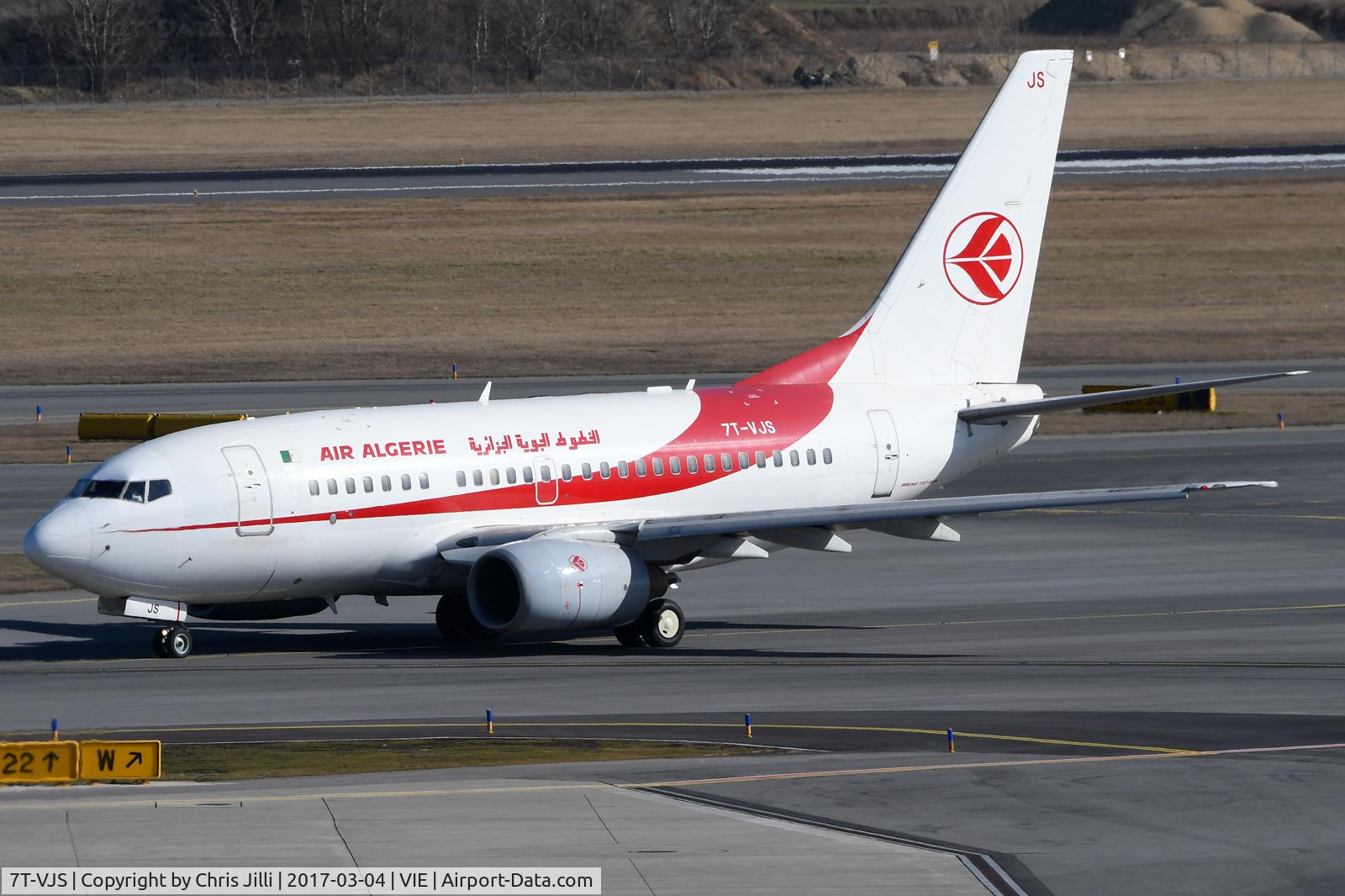 7T-VJS, 2002 Boeing 737-6D6 C/N 30210, Air Algerie