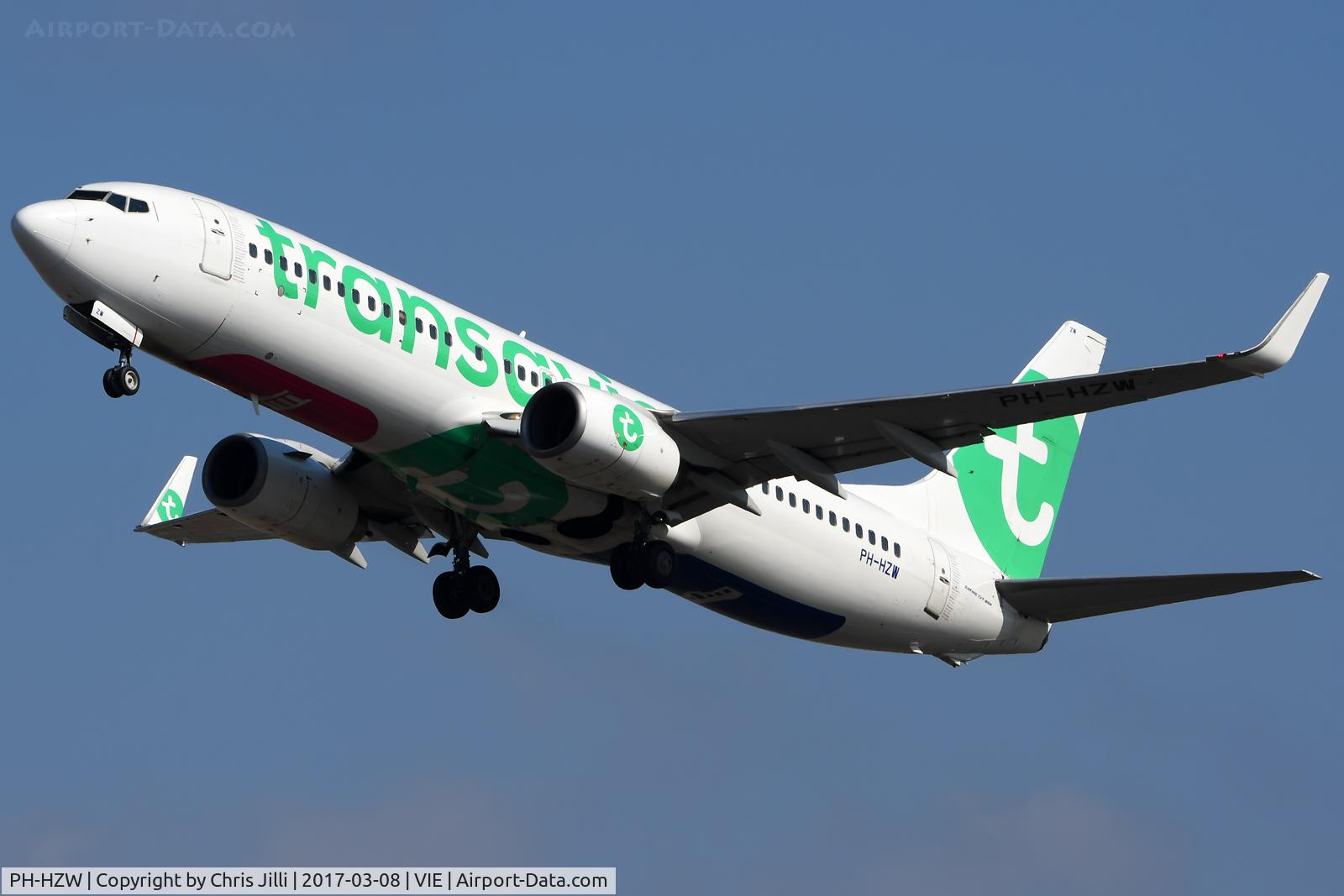 PH-HZW, 2002 Boeing 737-8K2 C/N 29345, Transavia