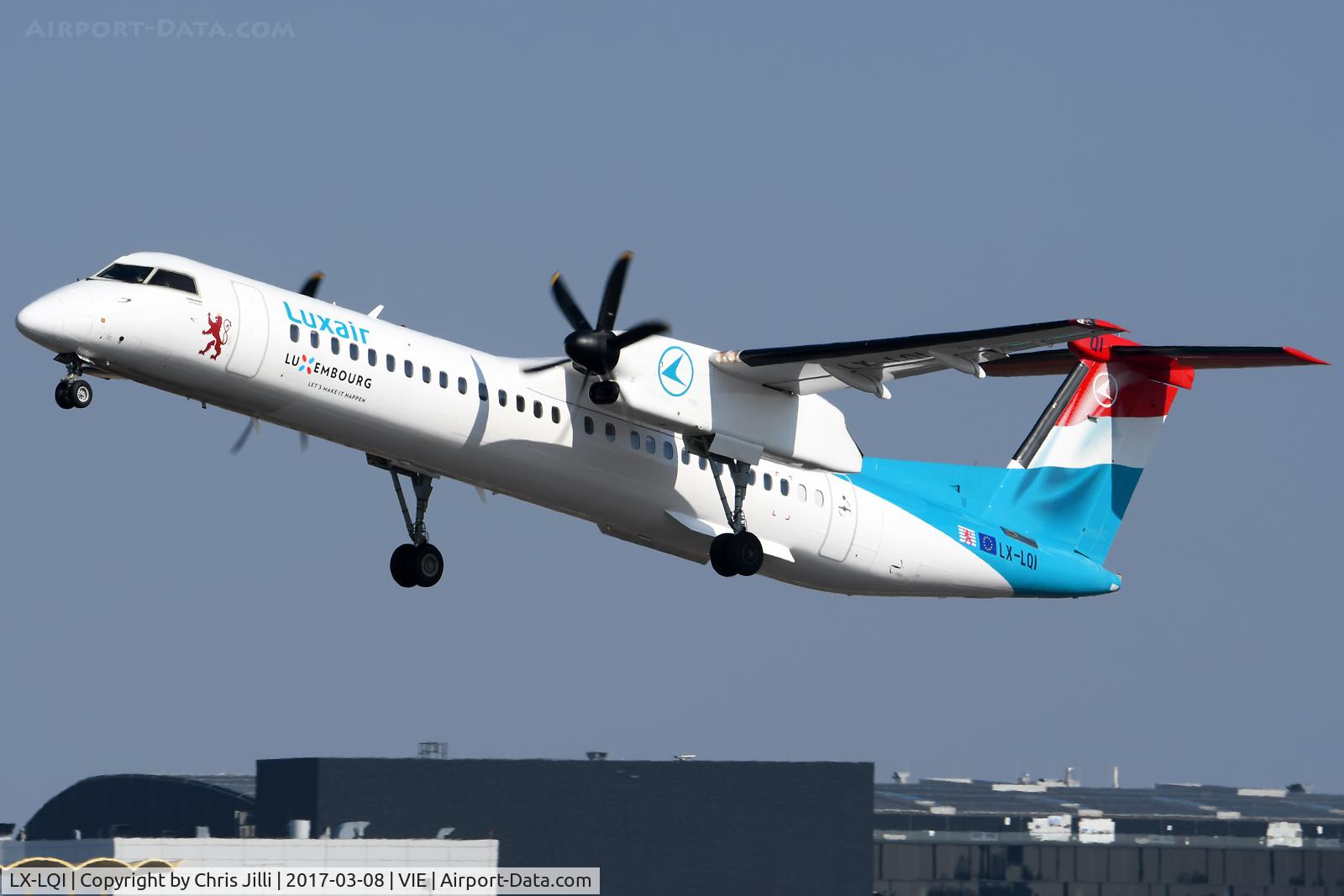 LX-LQI, 2016 Bombardier DHC-8-402Q Dash 8 Dash 8 C/N 4534, Luxair