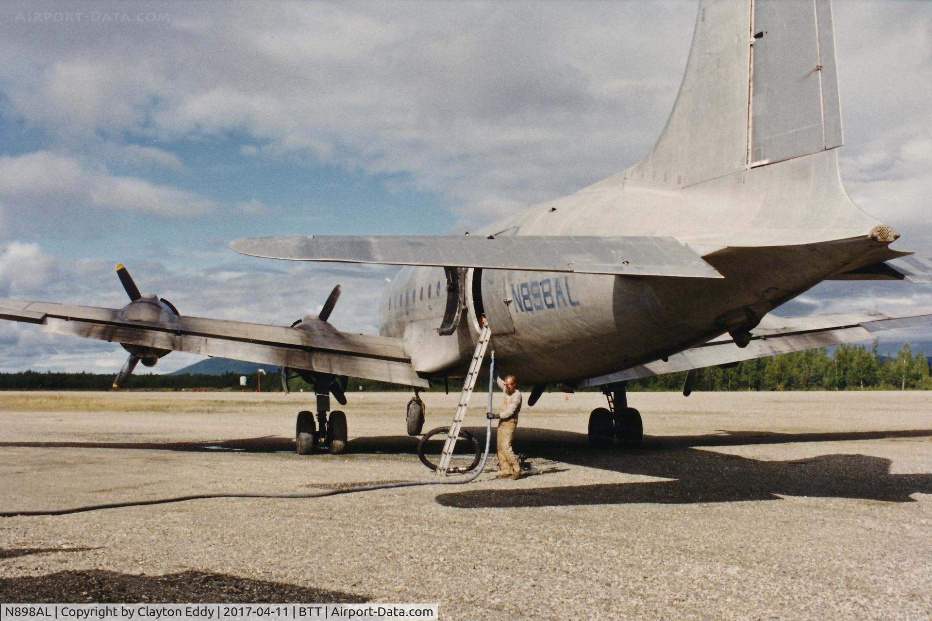 N898AL, 1945 Douglas C-54G-5-DO Skymaster C/N DO380, Bettles AK 1994