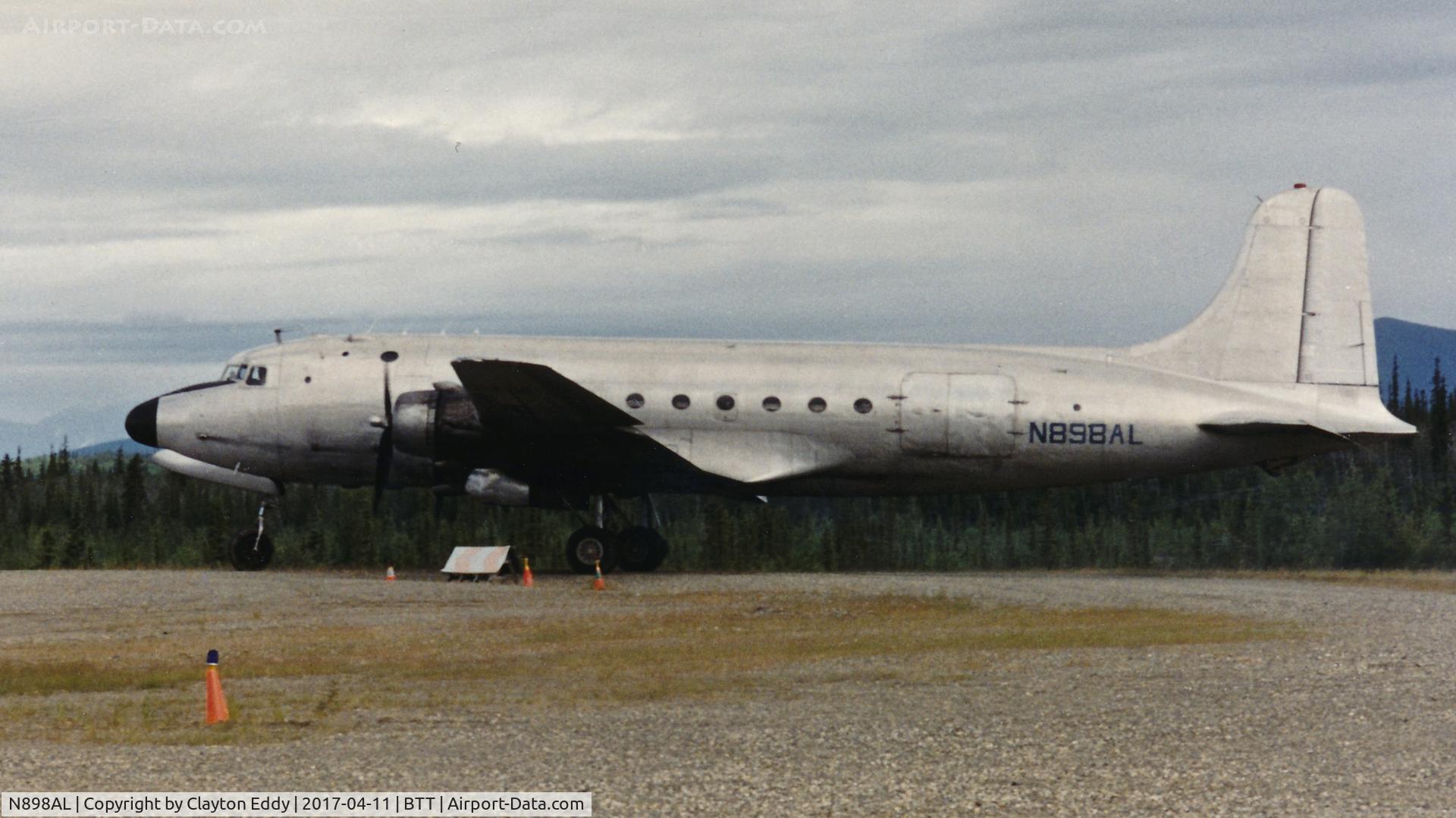 N898AL, 1945 Douglas C-54G-5-DO Skymaster C/N DO380, Bettles AK 1994