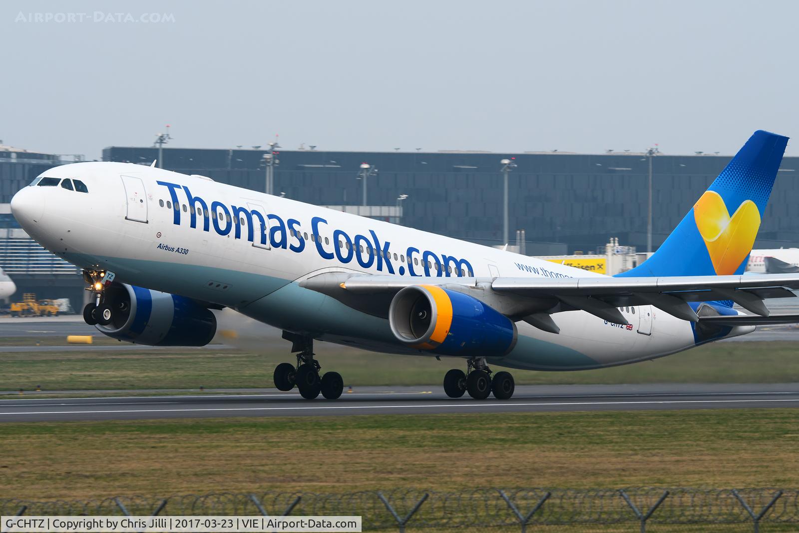 G-CHTZ, 2001 Airbus A330-243 C/N 398, Thomas cook