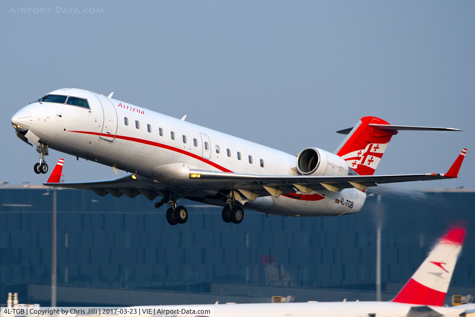 4L-TGB, 2000 Canadair CRJ-200LR (CL-600-2B19) C/N 7442, Air Zena