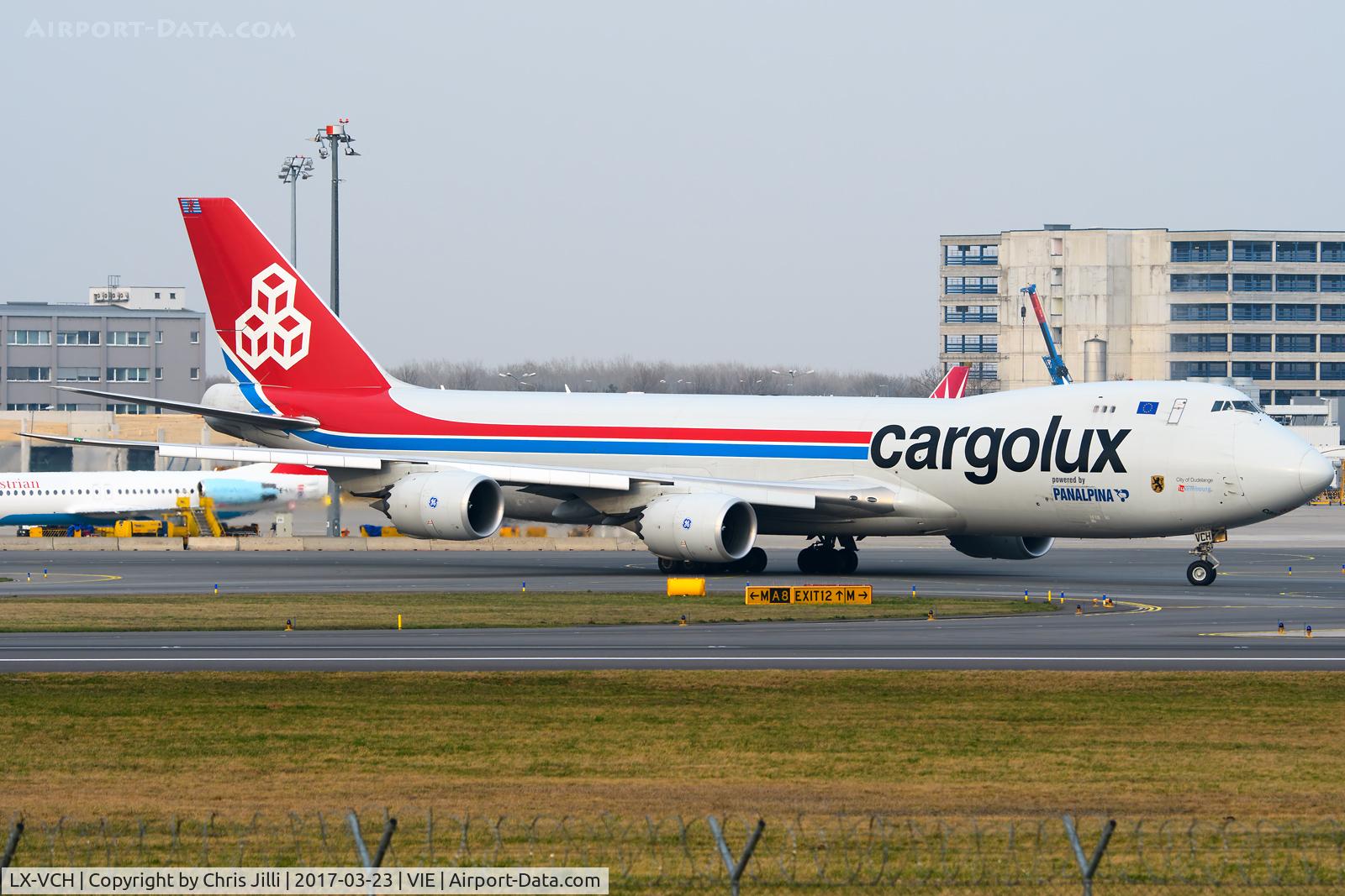 LX-VCH, 2013 Boeing 747-8R7F C/N 35821, Cargolux
