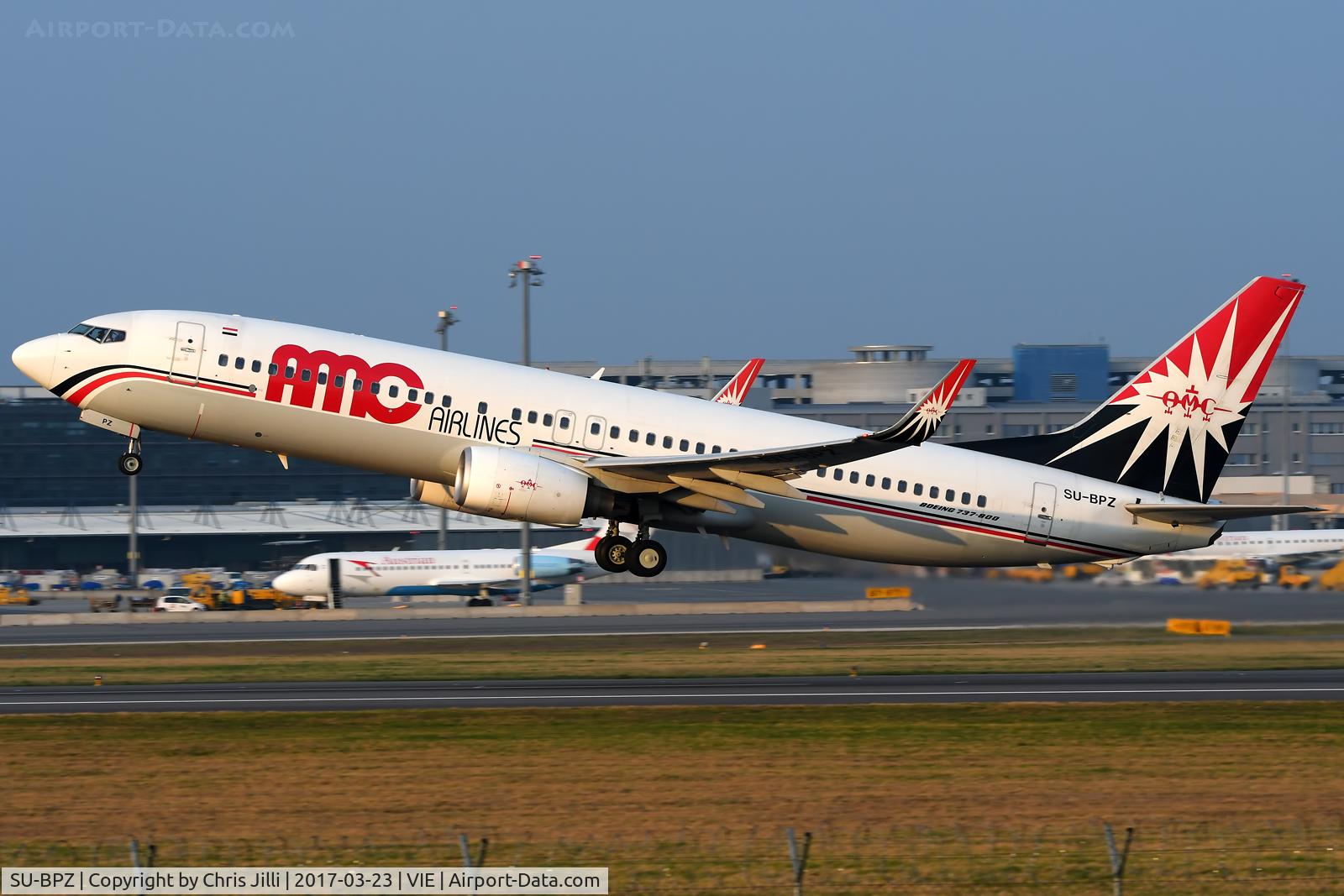 SU-BPZ, 2007 Boeing 737-86N C/N 35213, AMC Airlines