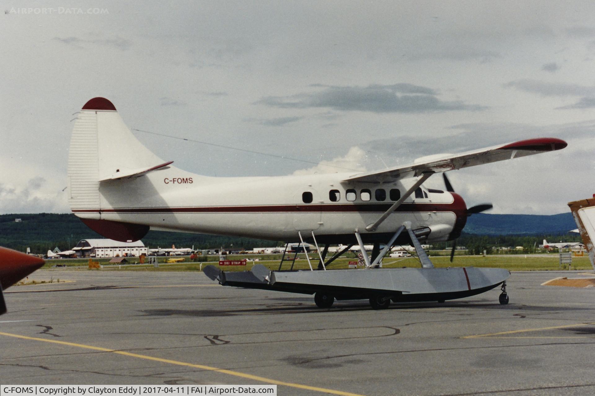 C-FOMS, 1958 De Havilland Canada DHC-3 Otter Otter C/N 263, Fairbanks AK 1994