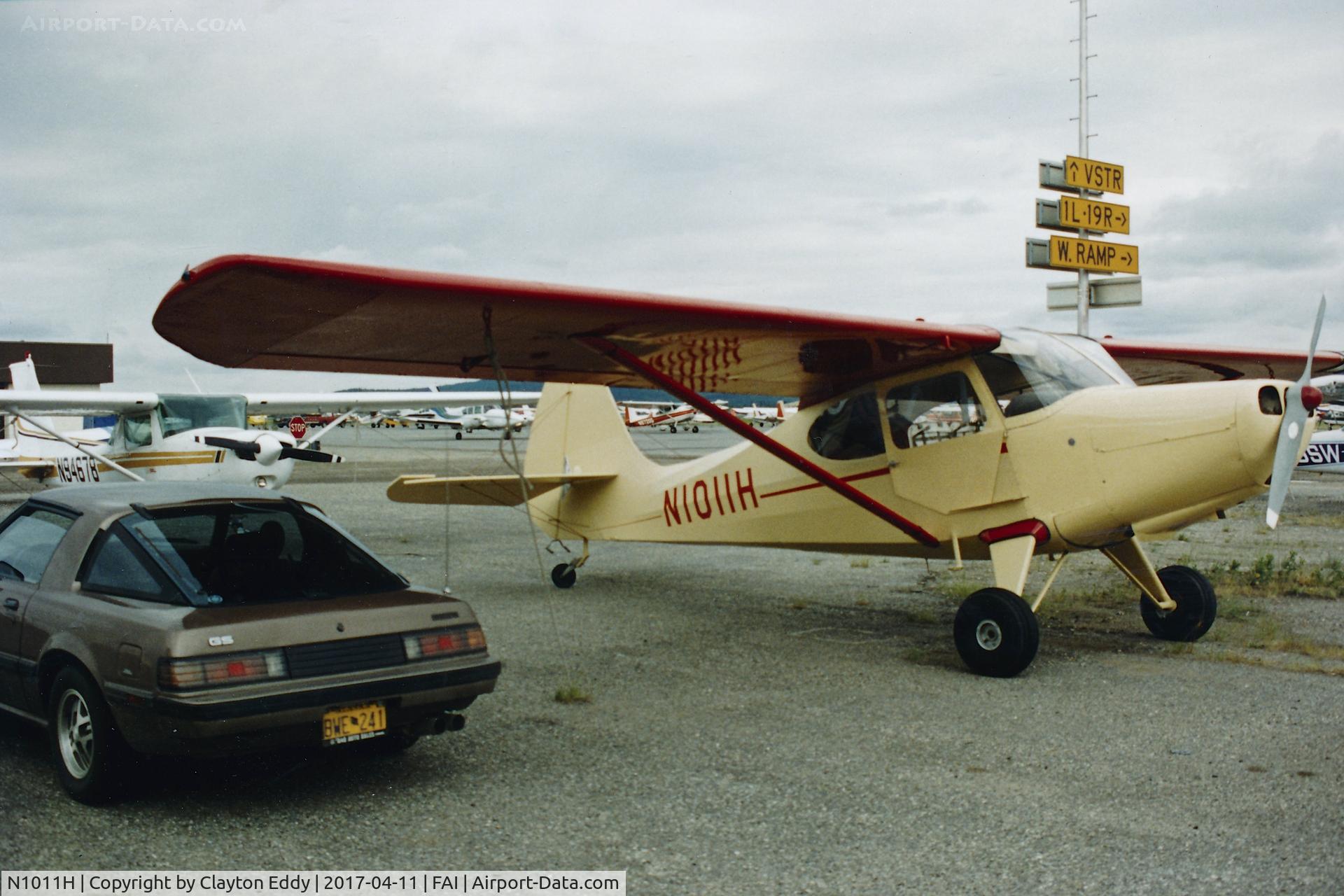 N1011H, 1948 Aeronca 15AC Sedan C/N 15AC-13, Fairbanks AK 1994