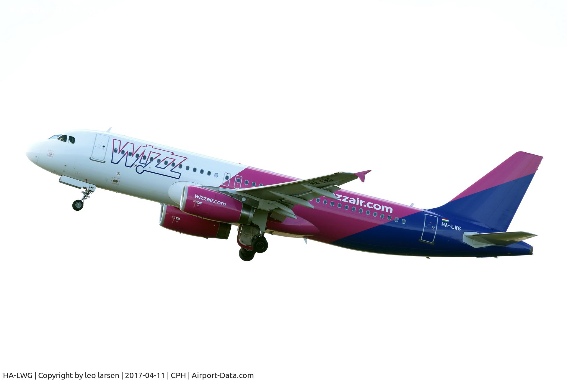 HA-LWG, 2010 Airbus A320-232 C/N 4308, Copenhagen 11.4.2017