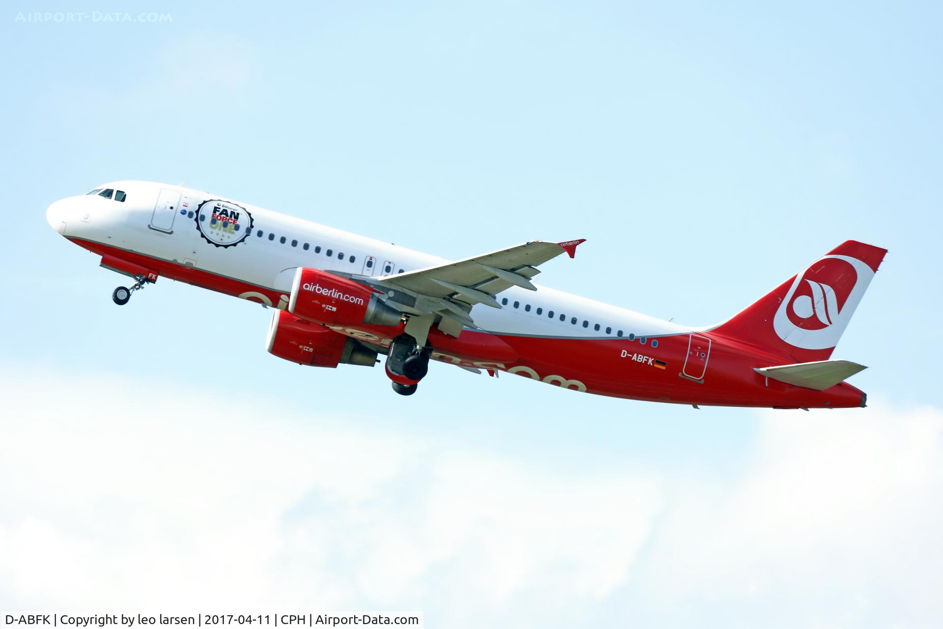 D-ABFK, 2010 Airbus A320-214 C/N 4433, Copenhagen 11.4.2017