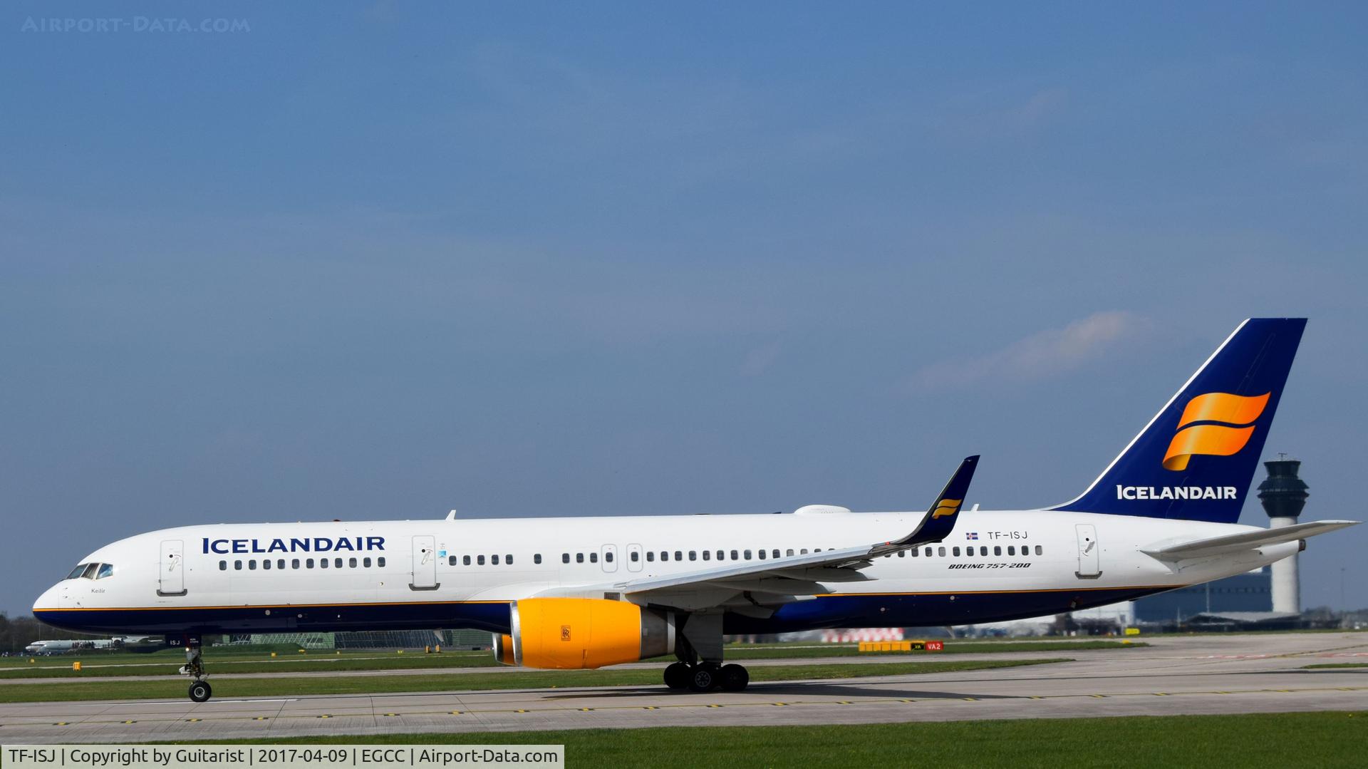 TF-ISJ, 1999 Boeing 757-256 C/N 26249, At Manchester