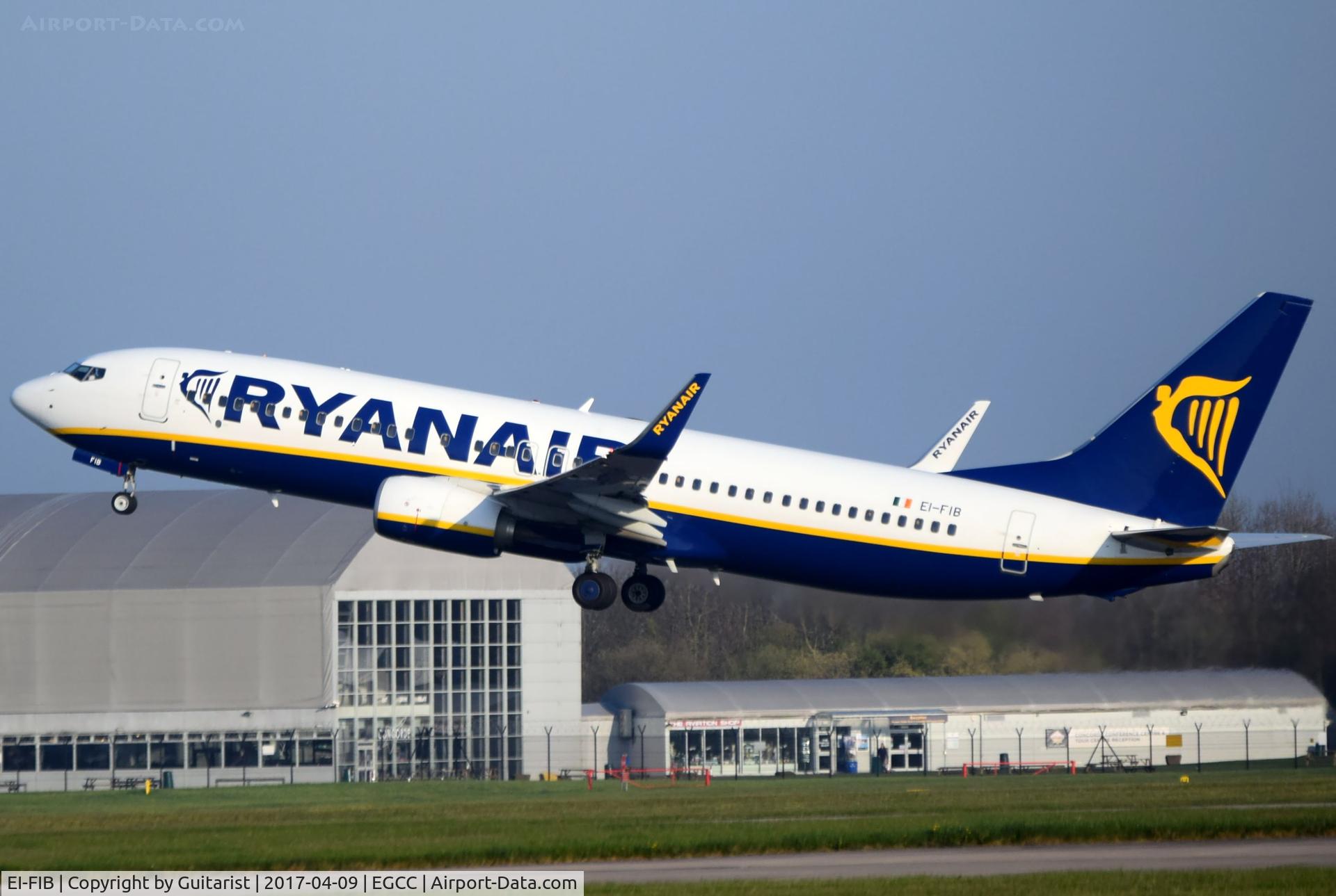EI-FIB, 2015 Boeing 737-8AS C/N 44692, At Manchester