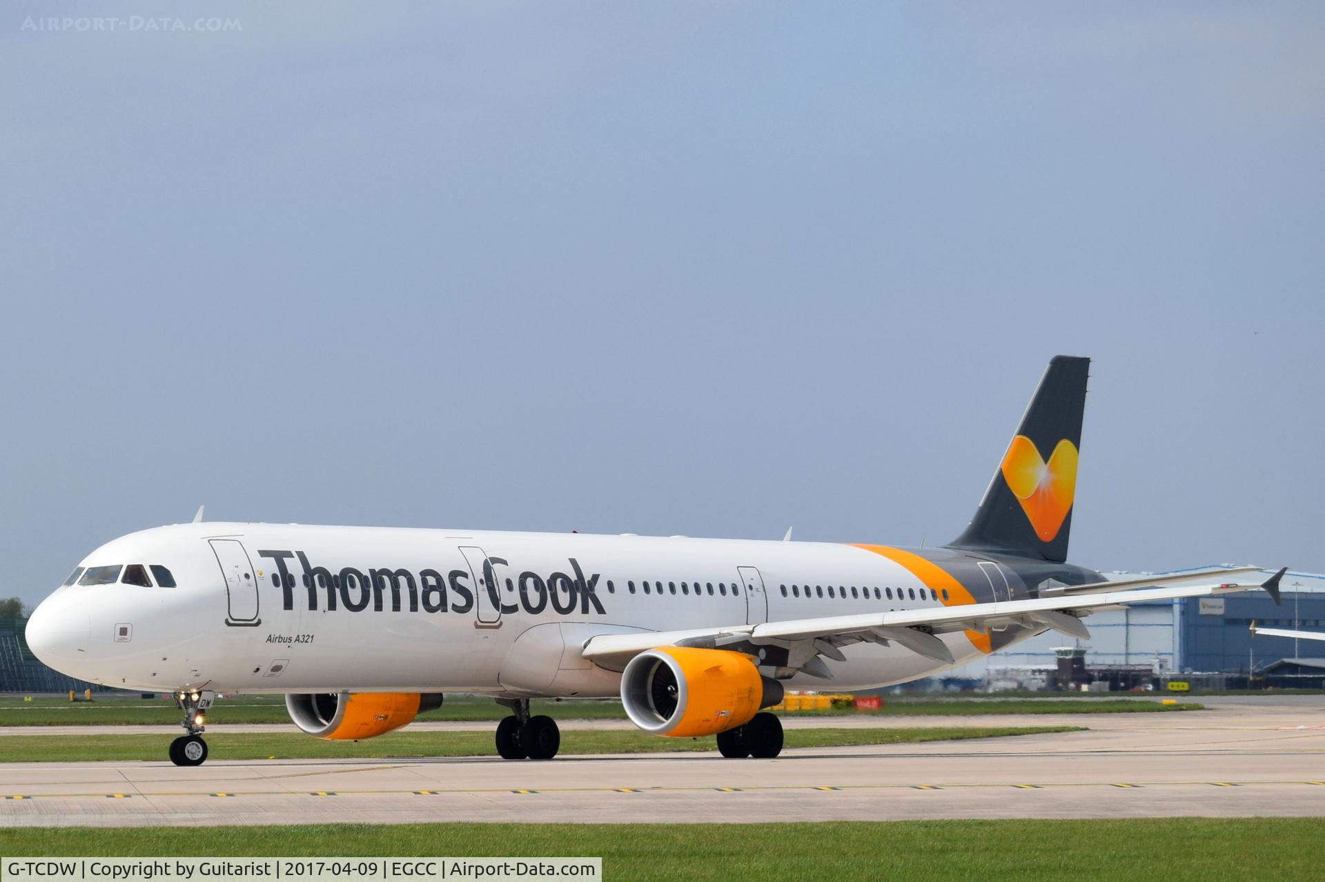 G-TCDW, 2003 Airbus A321-211 C/N 1921, At Manchester