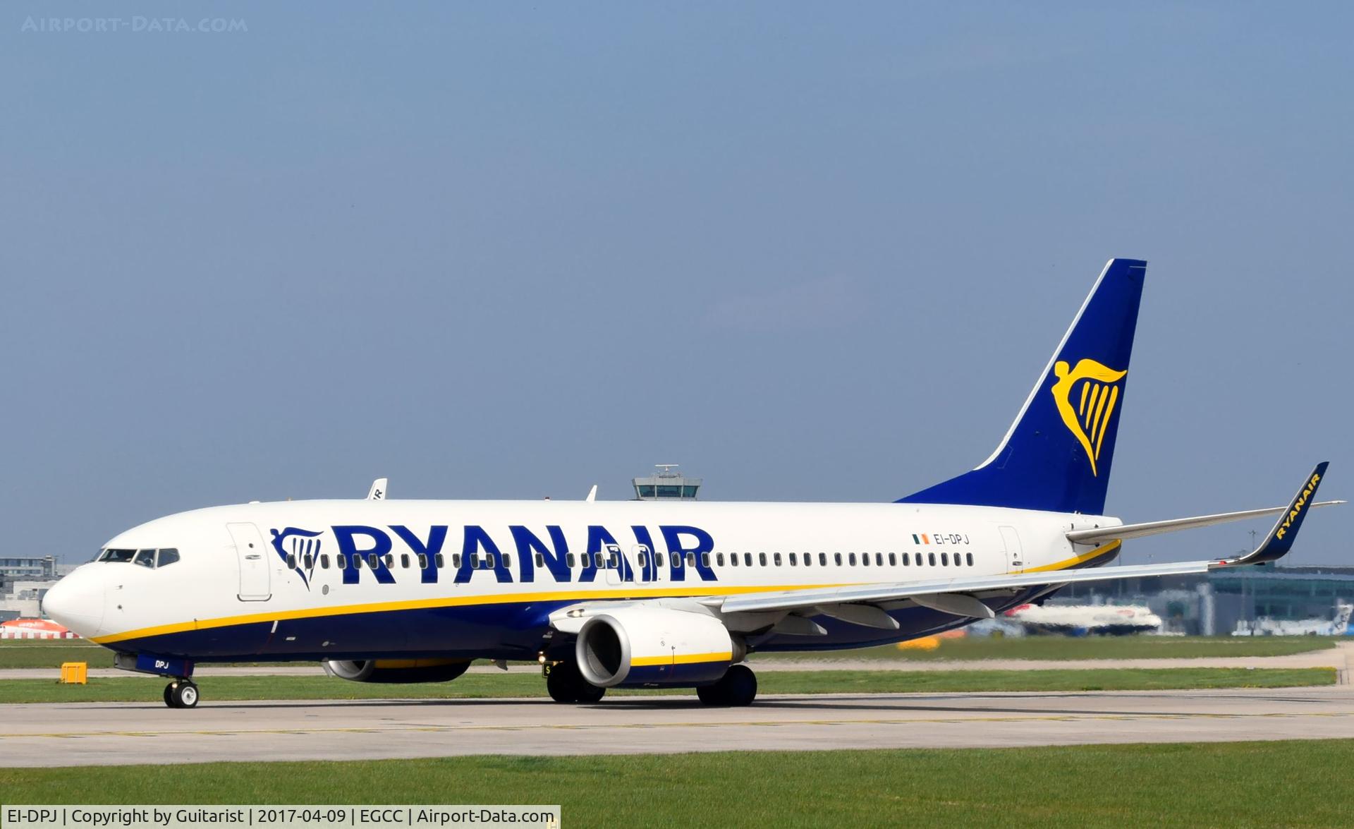 EI-DPJ, 2007 Boeing 737-8AS C/N 33609, At Manchester