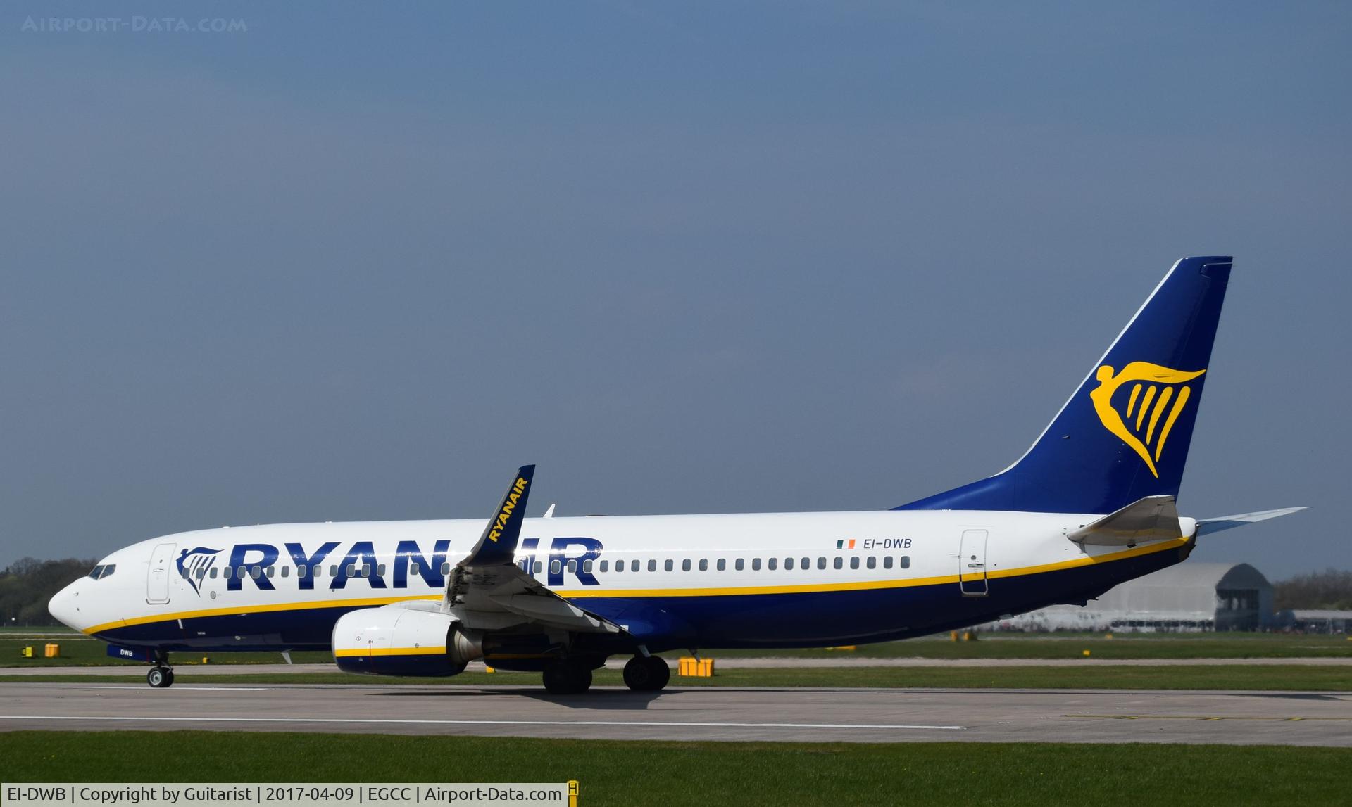 EI-DWB, 2007 Boeing 737-8AS C/N 36075, At Manchester