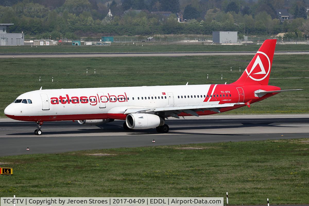 TC-ETV, 2003 Airbus A321-231 C/N 1950, @ Dusseldorf Airport,