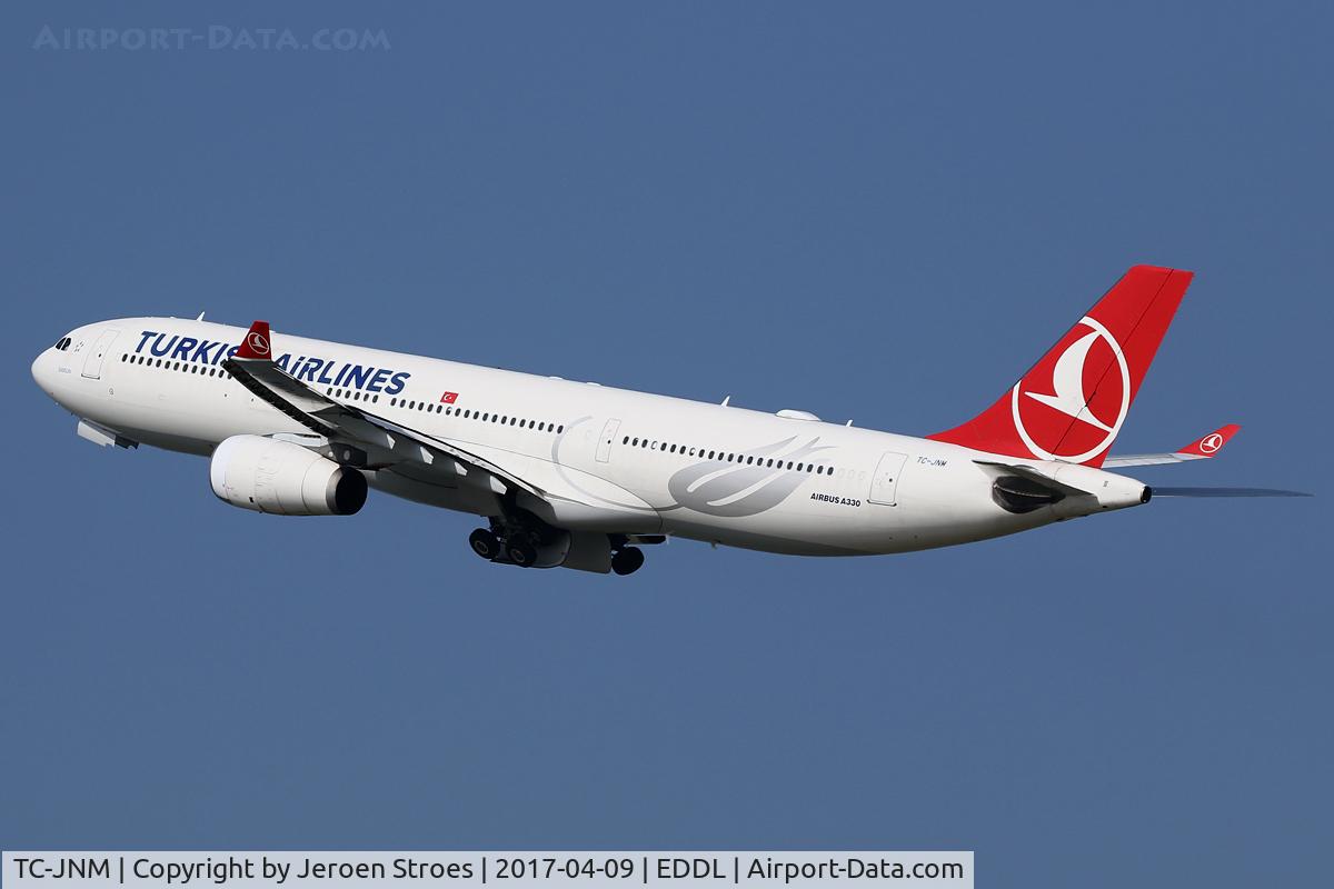 TC-JNM, 2011 Airbus A330-343X C/N 1212, @ Dusseldorf Airport,