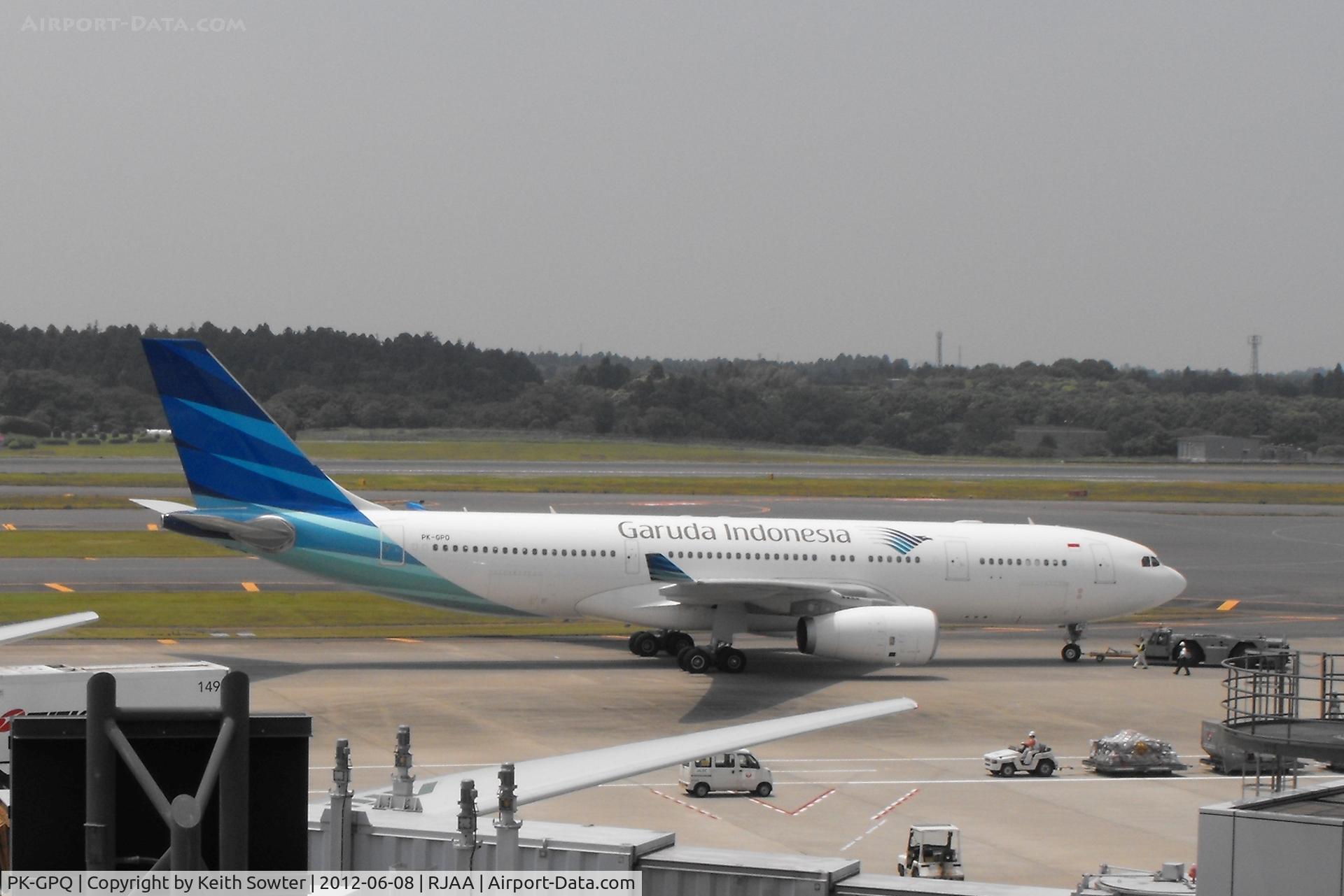 PK-GPQ, 2013 Airbus A330-243 C/N 1410, Taxying for departure