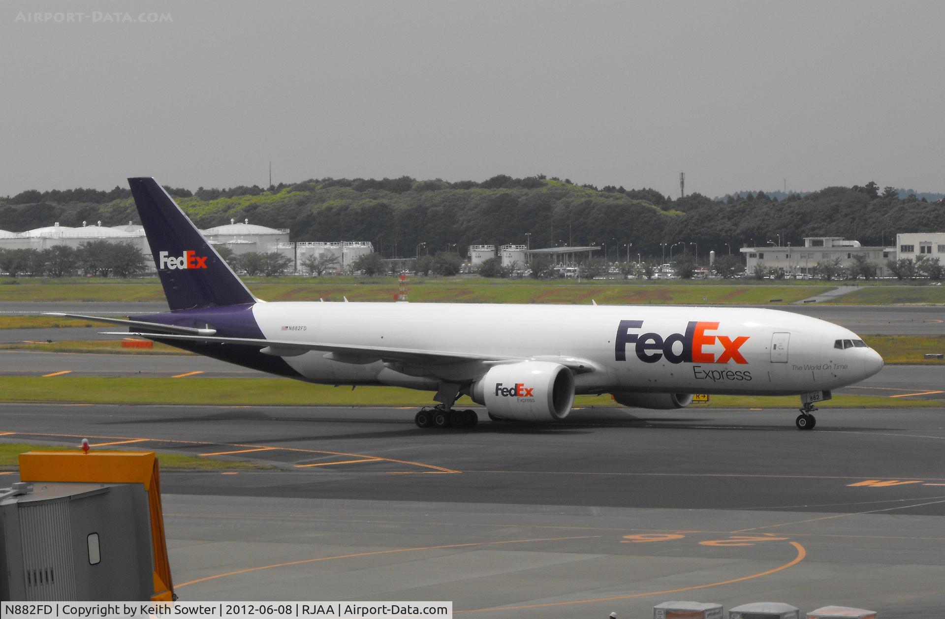 N882FD, 2009 Boeing 777-F28 C/N 32969, Taxying for departure