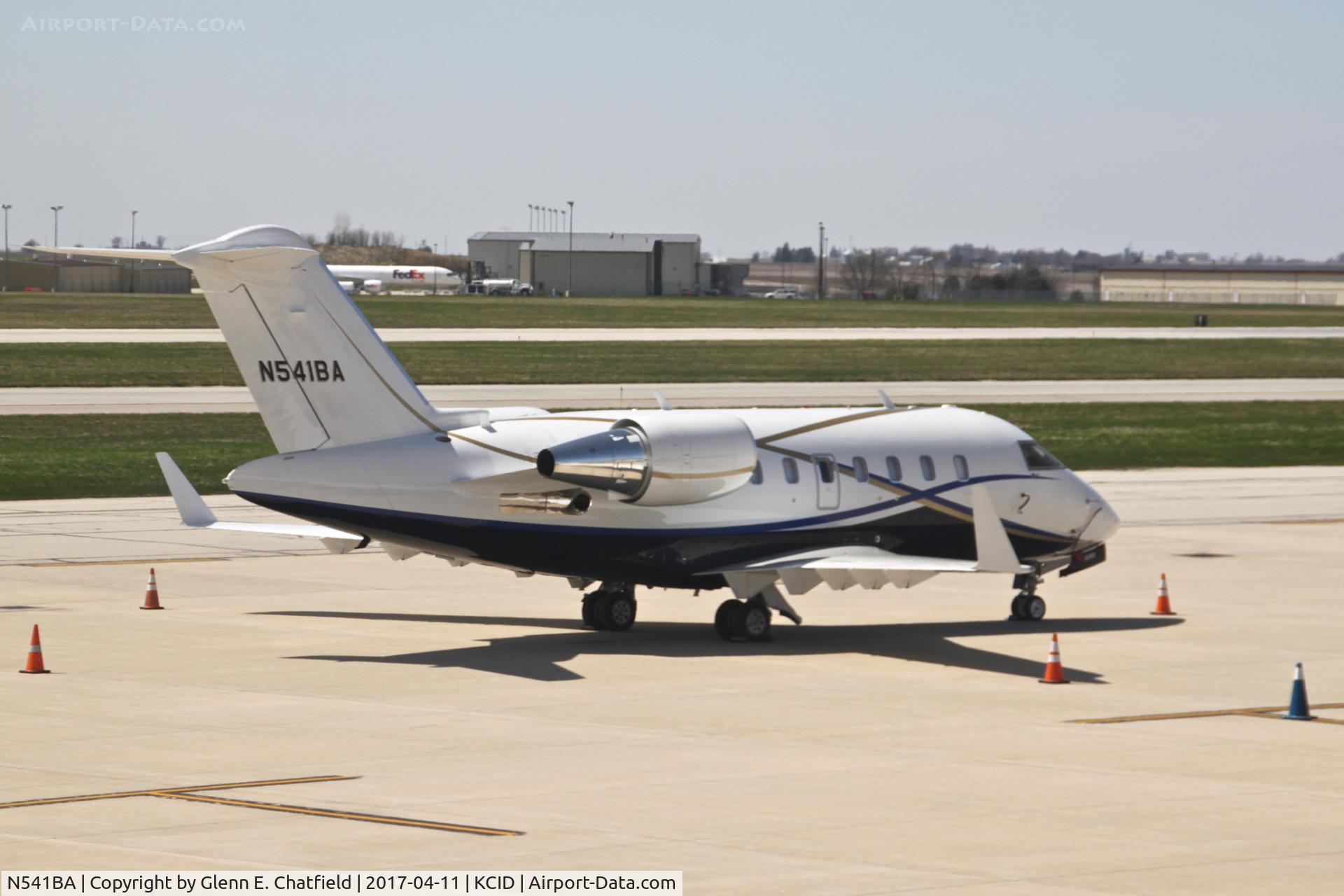 N541BA, 2015 Bombardier Challenger 650 (CL-600-2B16) C/N 6060, Shot from an office of the control tower