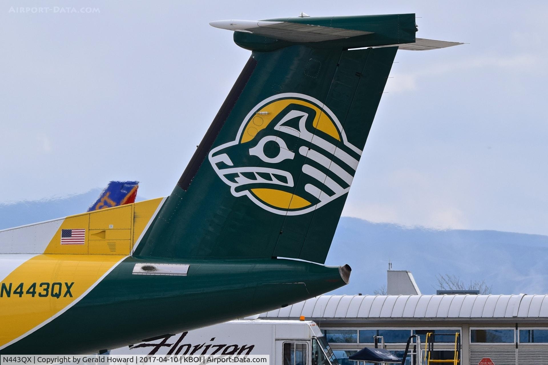 N443QX, 2010 Bombardier DHC-8-402 Dash 8 C/N 4353, One of the nicer painter tails in the Alaska/Horizon fleet.