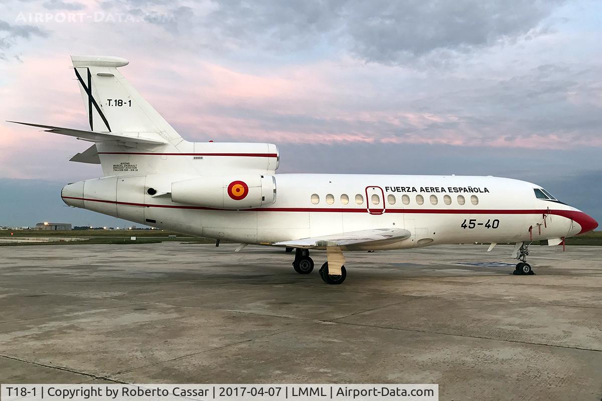 T18-1, 1987 Dassault Falcon 900 C/N 38, Park 4