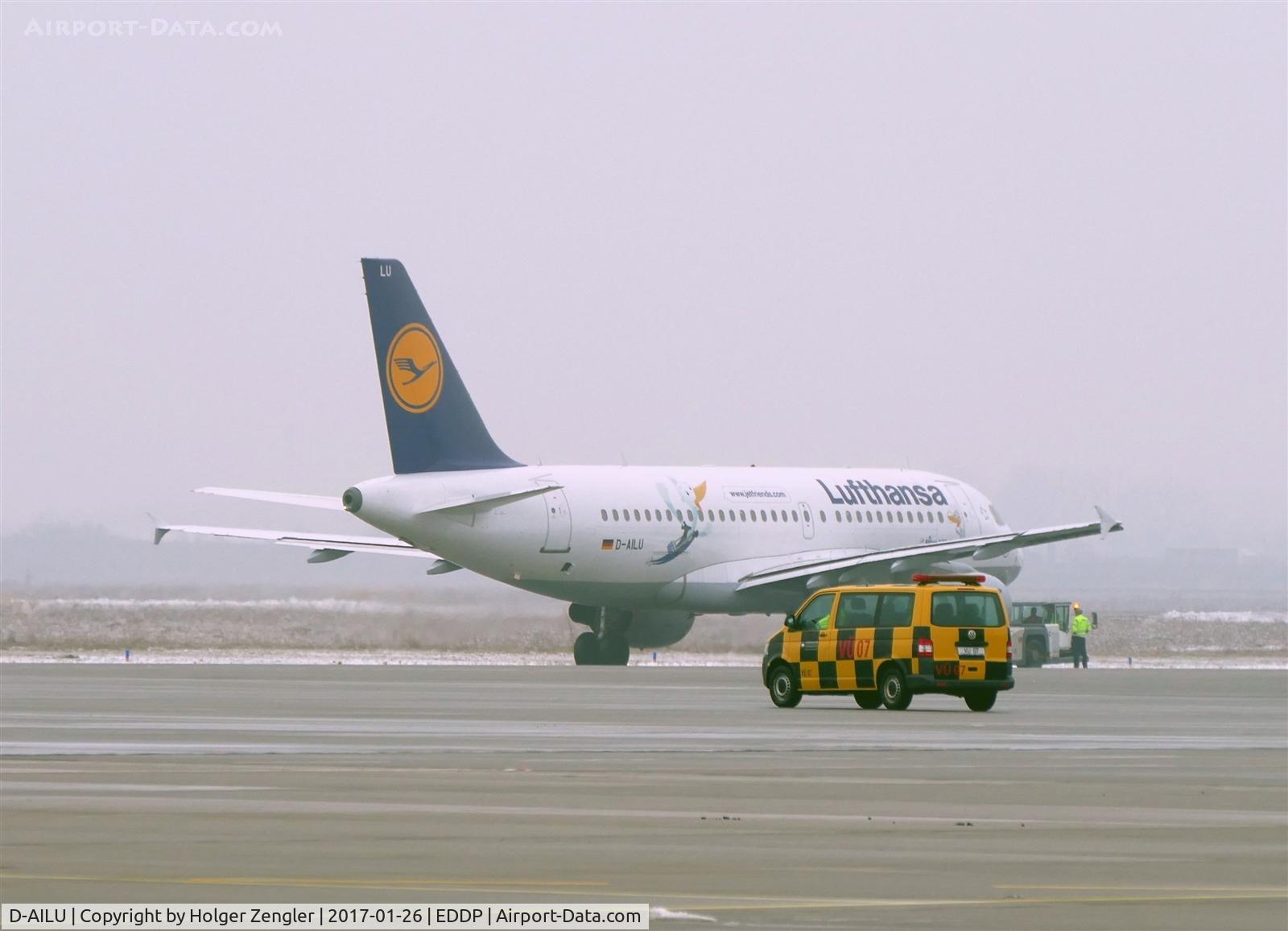 D-AILU, 1997 Airbus A319-114 C/N 744, Afternoon FRA shuttle is ready for departure ....