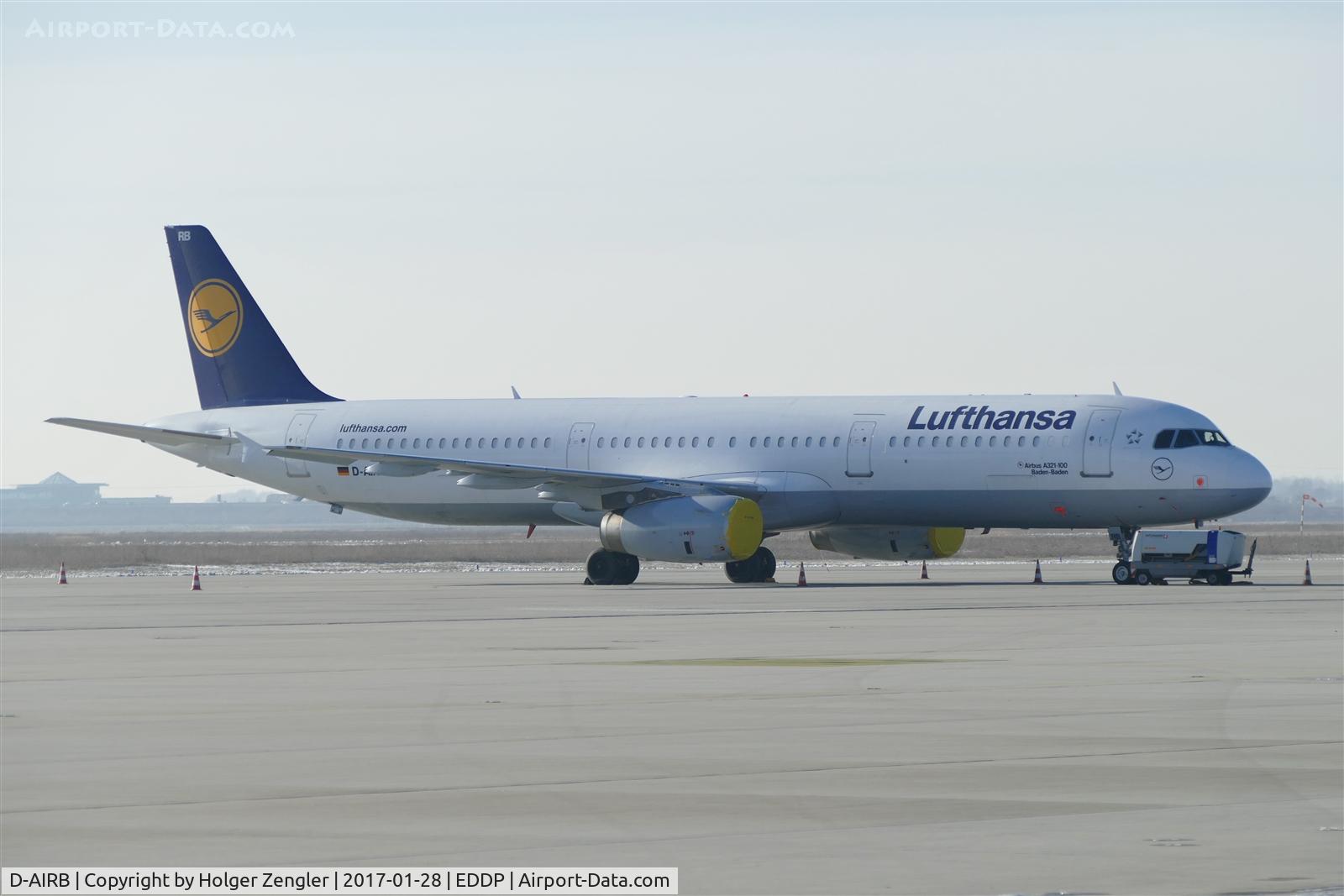 D-AIRB, 1993 Airbus A321-131 C/N 0468, Waiting on apron 1 east...