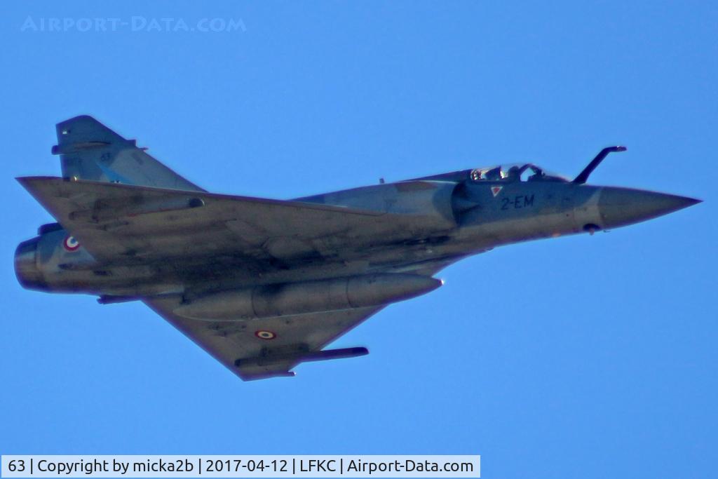 63, Dassault Mirage 2000-5F C/N 281, In flight