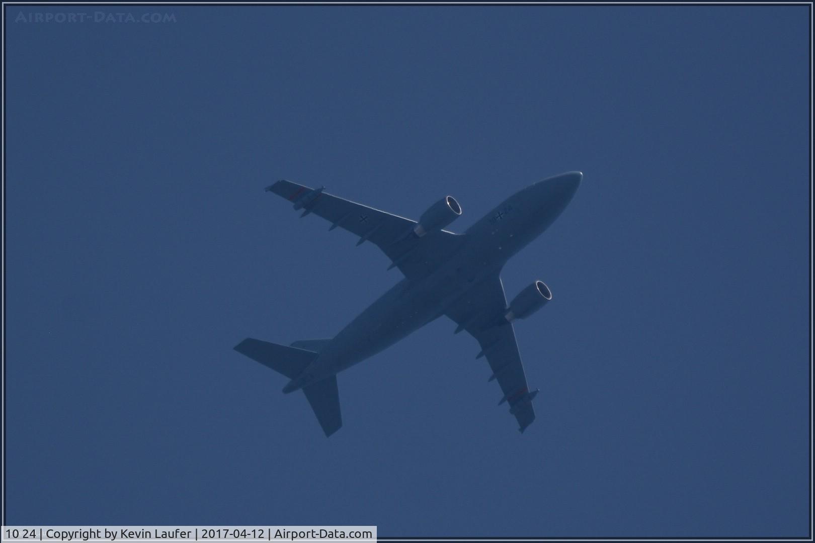 10 24, 1987 Airbus A310-304/MRT C/N 434, Over Günzburg - Bavaria - Germany