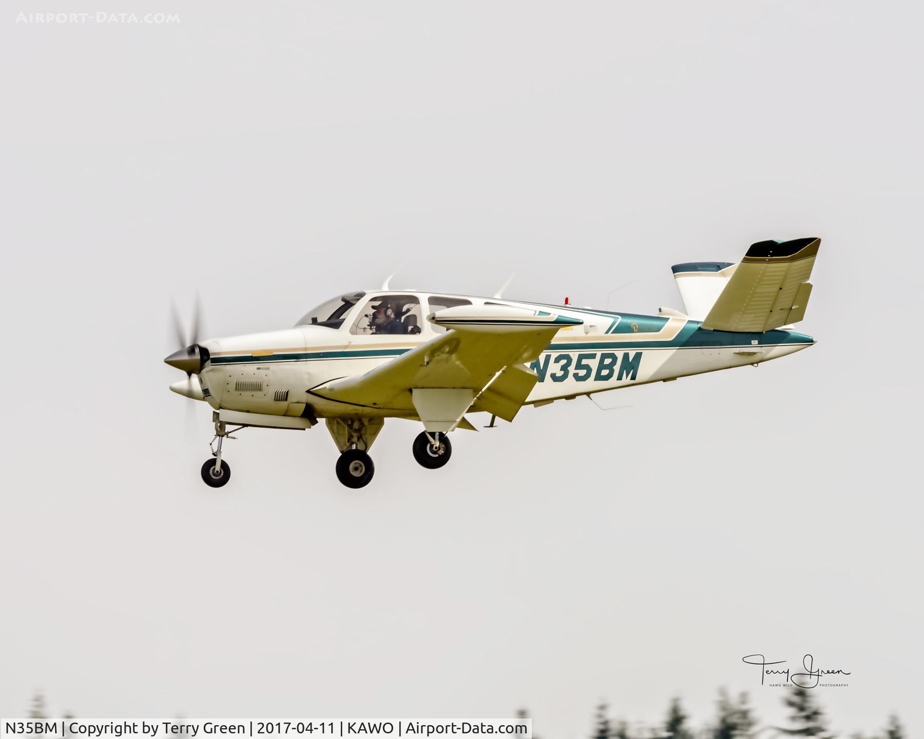 N35BM, 1970 Beech V35B Bonanza C/N D-9191, KAWO