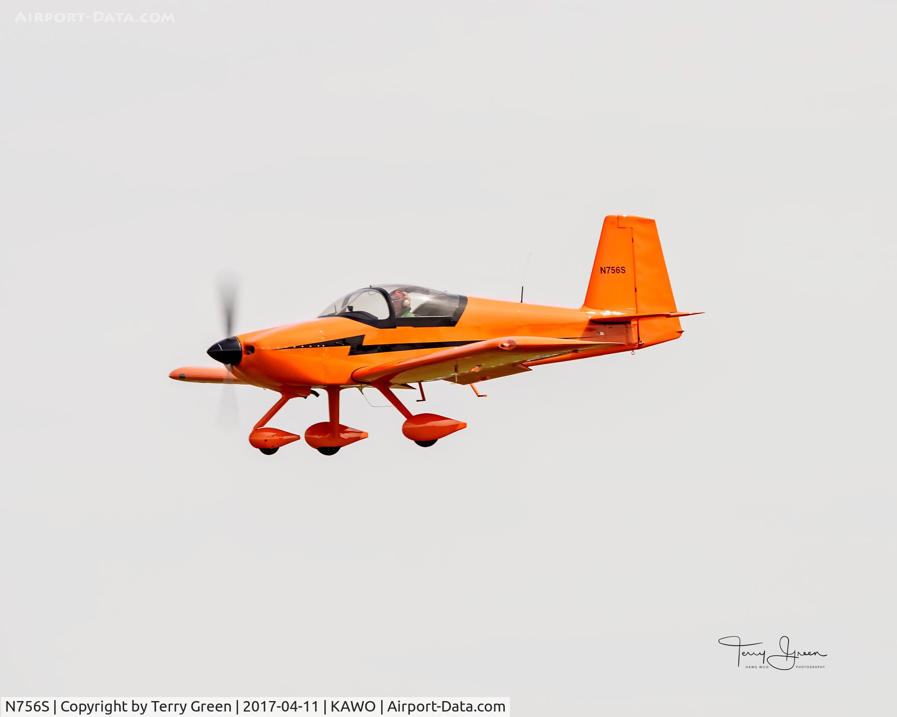 N756S, Vans RV-7A C/N 70656, KAWO