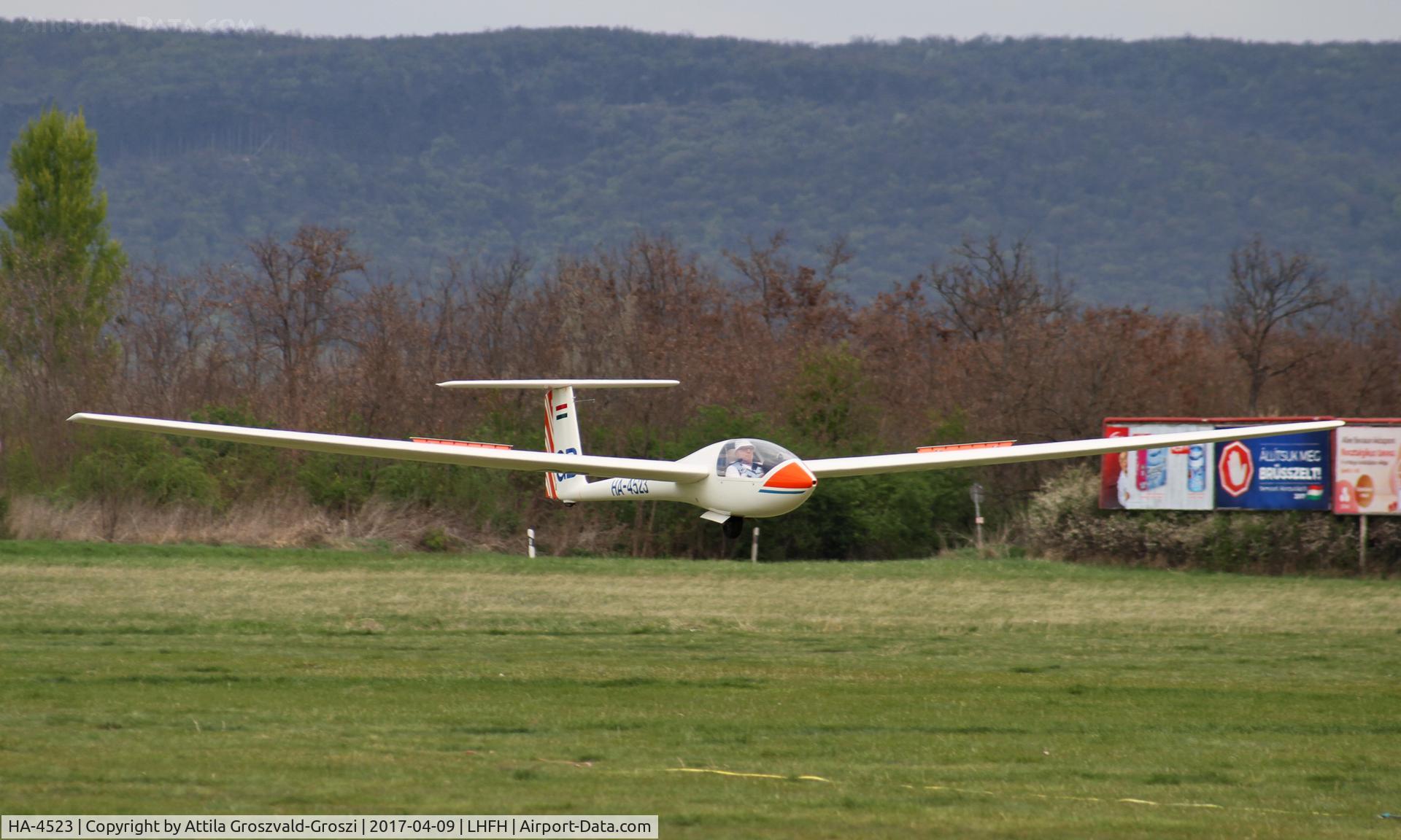 HA-4523, 1980 Grob G-102 Astir CS 77 C/N 1832, Farkashegy Airfield, Hungary