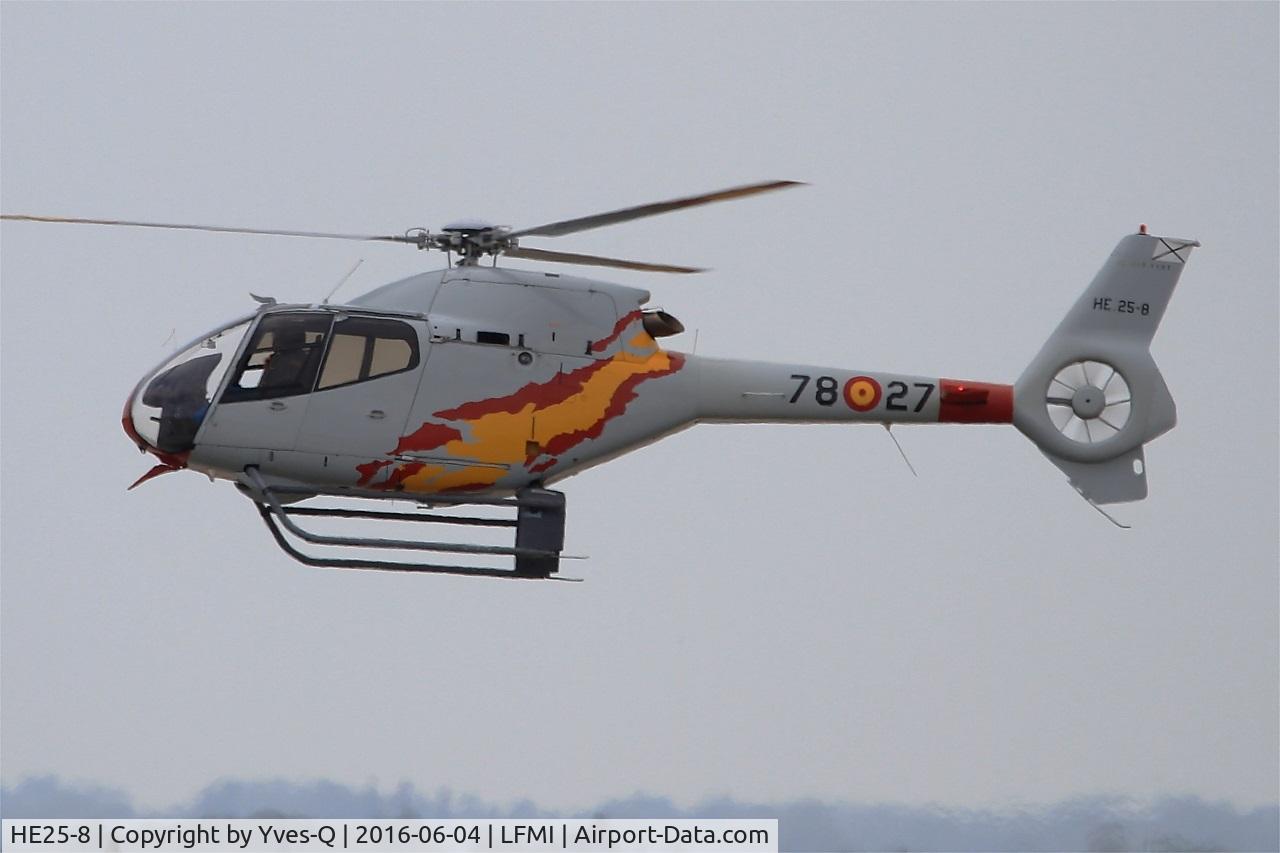 HE25-8, Eurocopter EC-120B Colibri C/N 1197, Spanish ASPA Team Eurocopter EC-120B Colibri, On display, Istres-Le Tubé Air Base 125 (LFMI-QIE) open day 2016