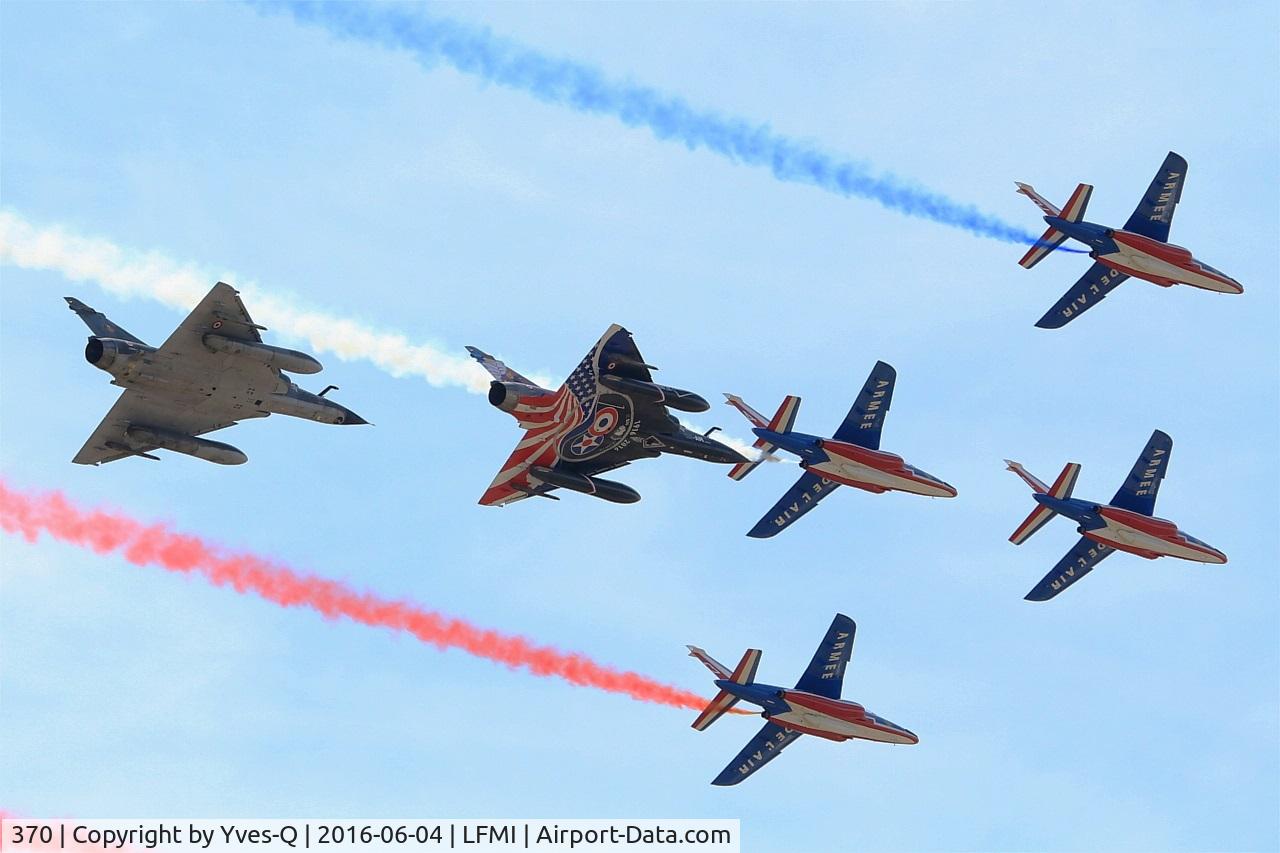 370, Dassault Mirage 2000N C/N 374, Dassault Mirage 2000N, Ramex Delta Tactical display, Istres-Le Tubé Air Base 125 (LFMI-QIE) open day 2016